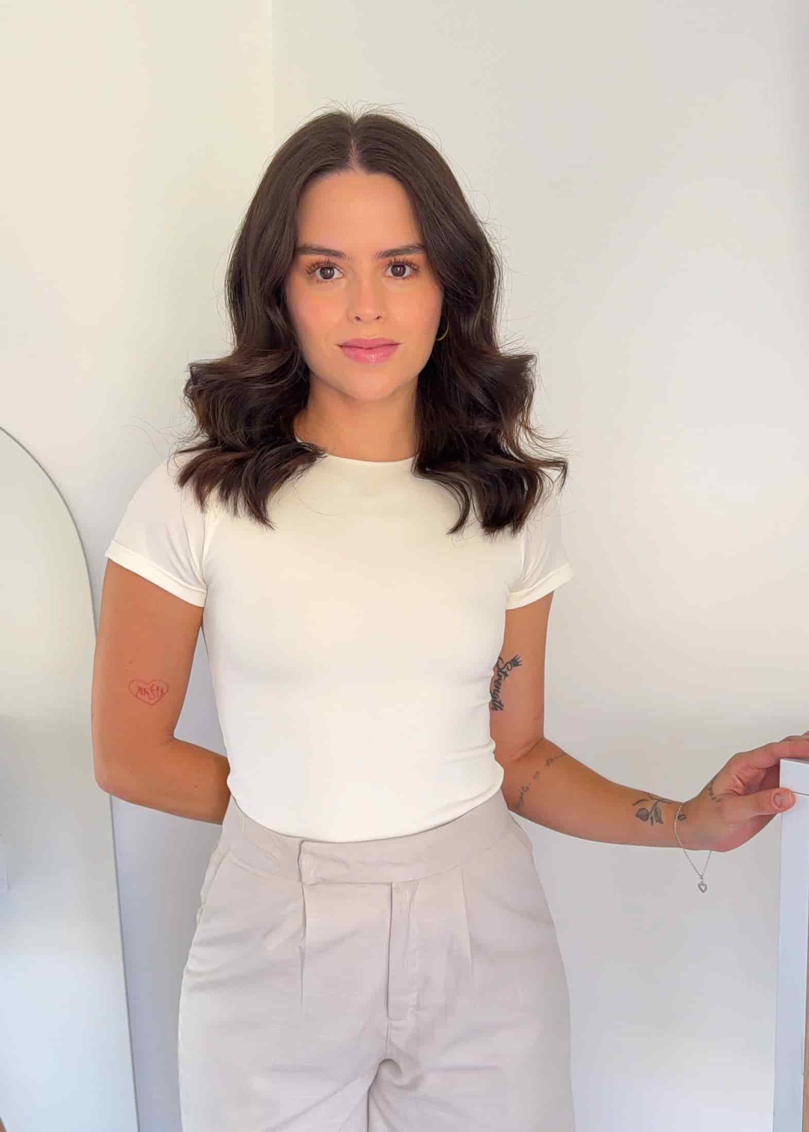 Blusa Lore Ivory - miniatura 1