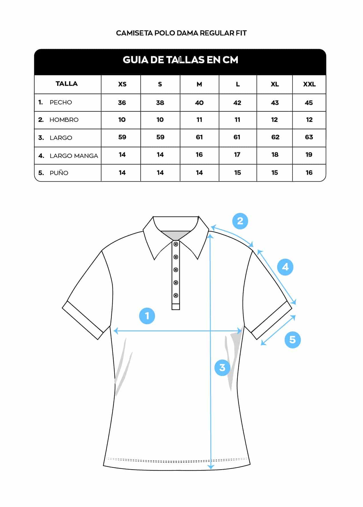 Polo Antimanchas de Mujer Verde Esmeralda - Regular Fit - miniatura 5