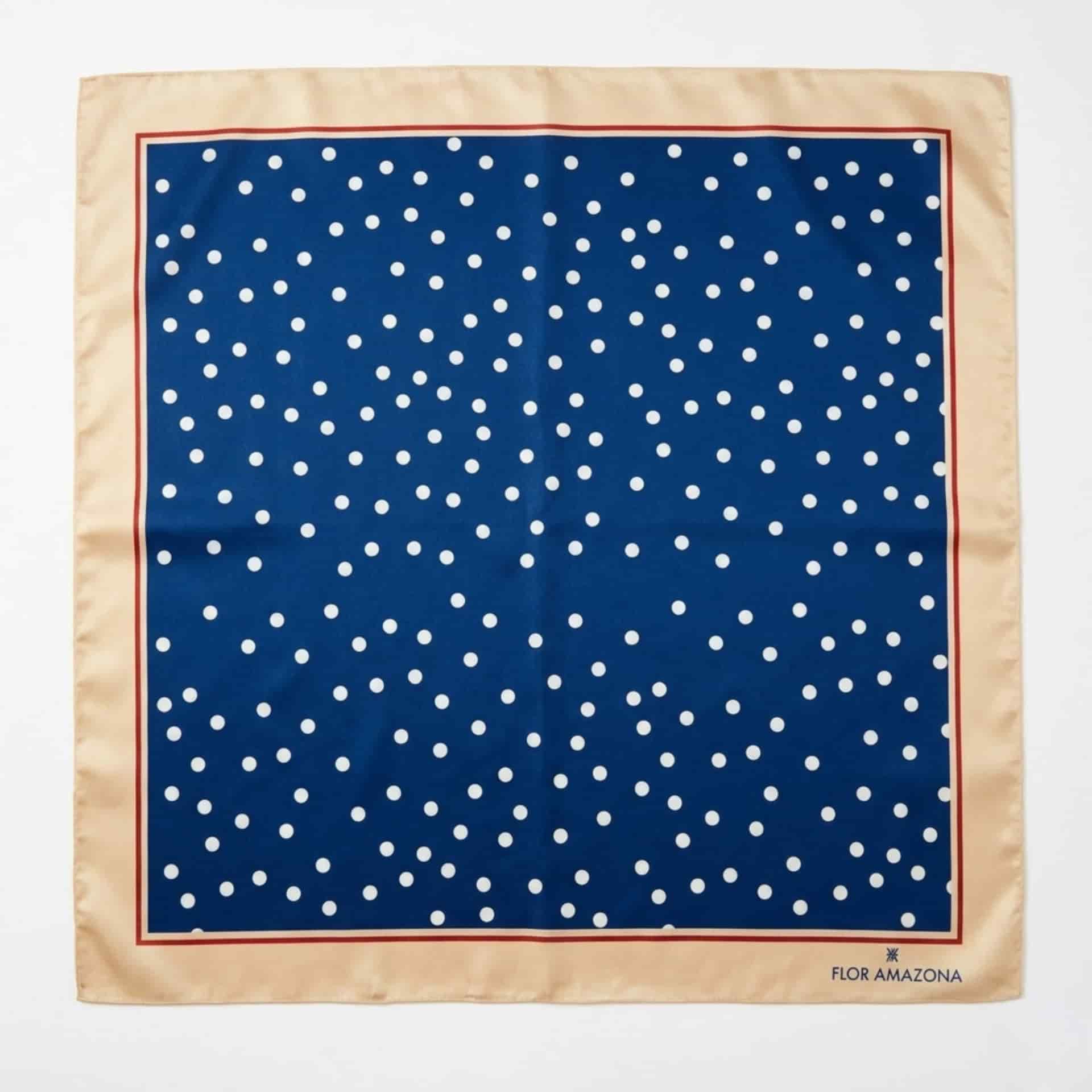 PAÑOLETA POLKA DOTS BLUE - miniatura 3