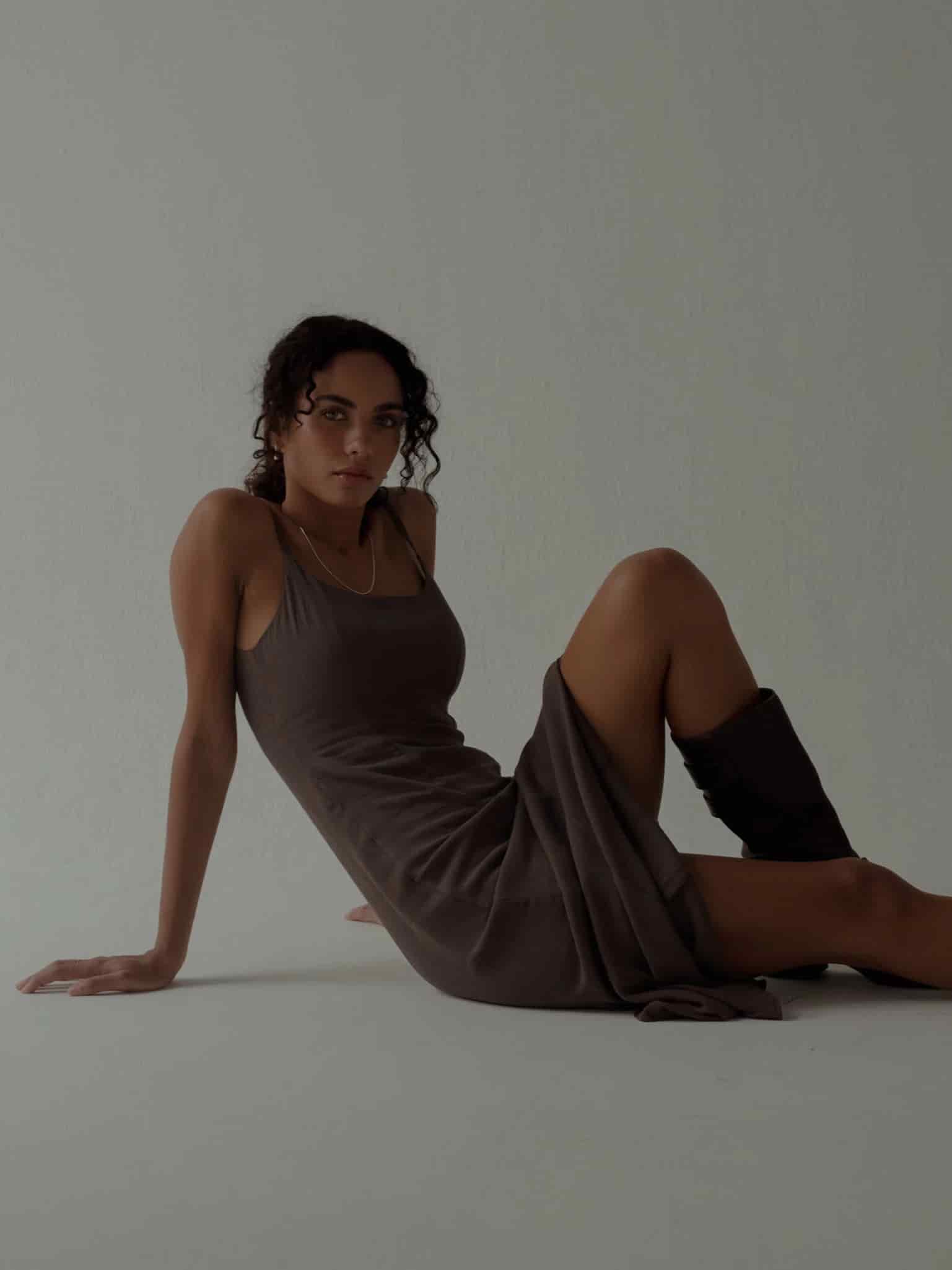 THE MINIMAL DRESS - ESPRESSO - miniatura 7