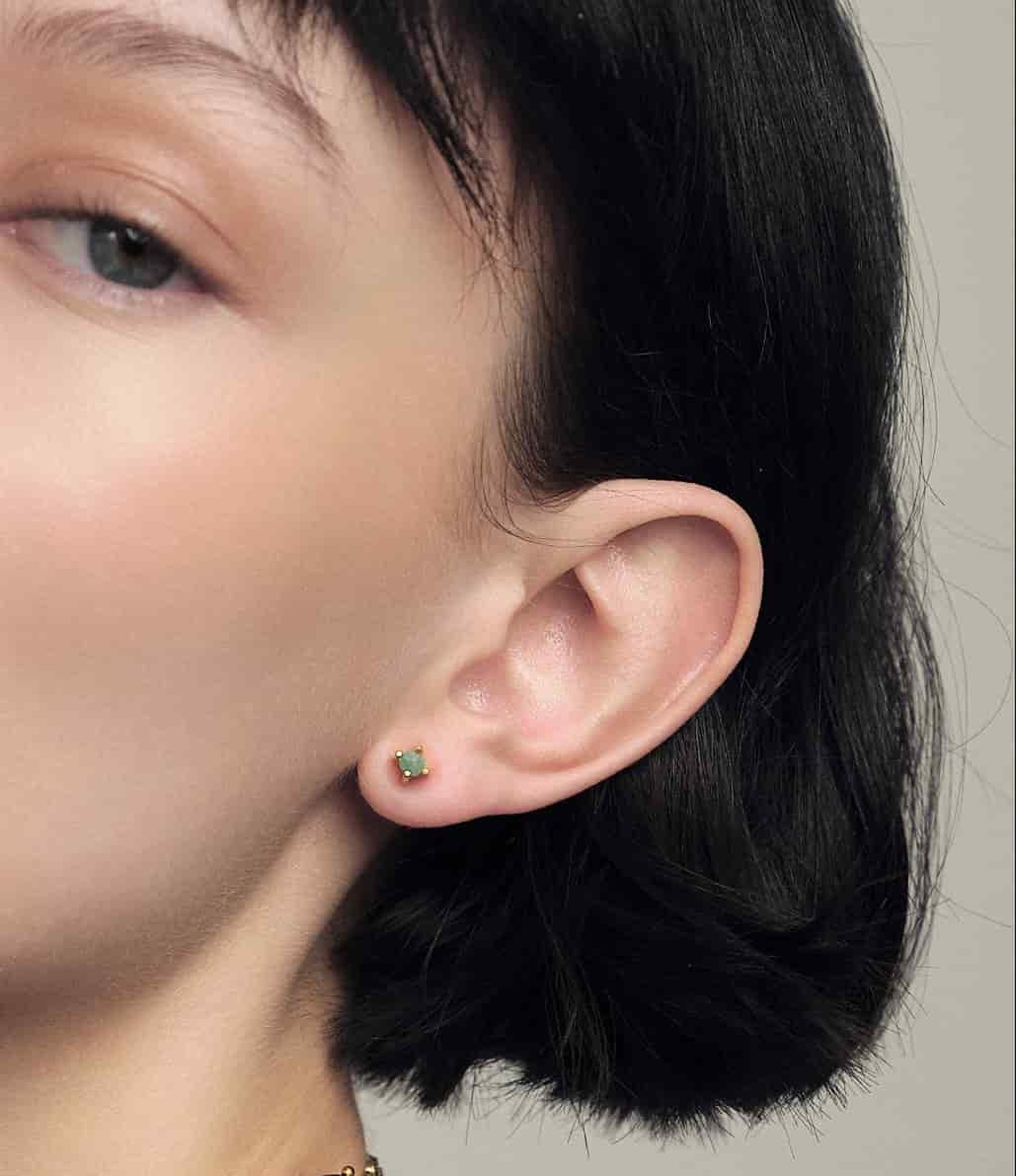 Aretes Tennis Uniesmeralda - miniatura 2