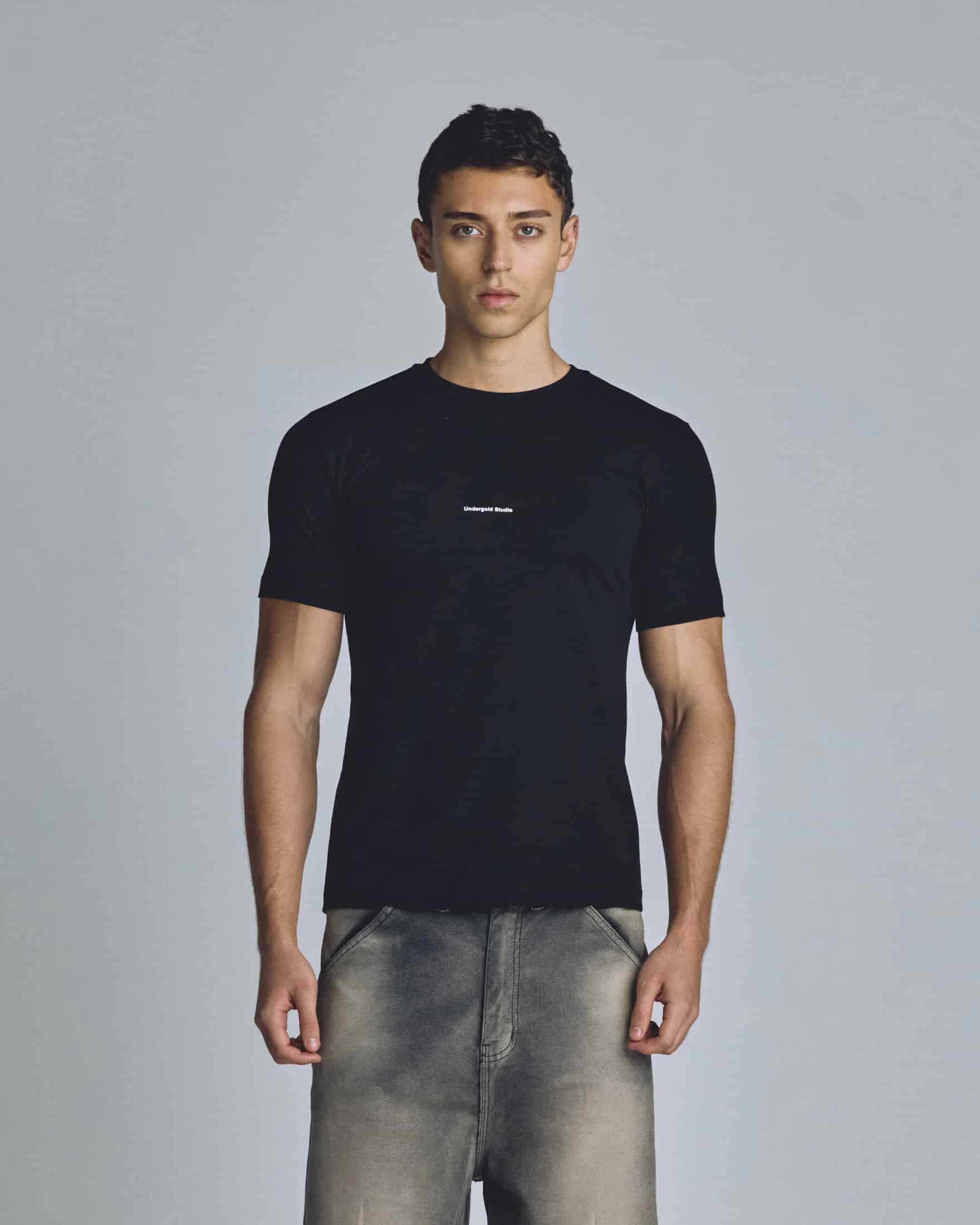Pack X2 Basics Undergold Studio Ultra Slim Tshirt - miniatura 2