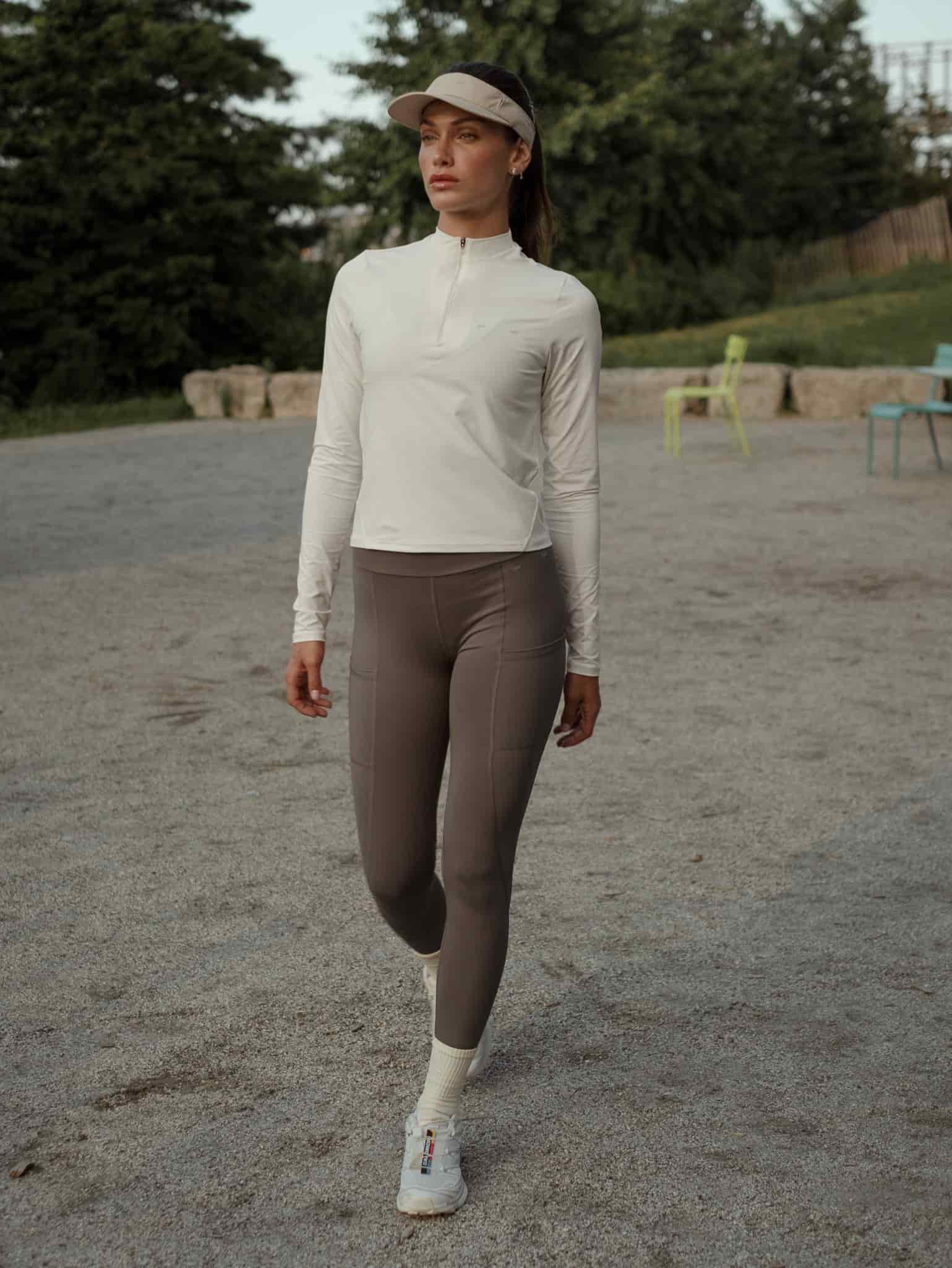 HIKING LEGGINGS - TAUPE - miniatura 5