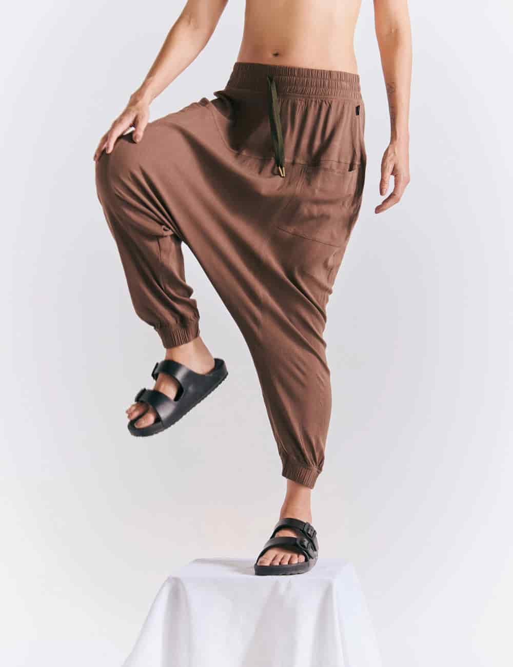 Pantalón Aladino kona cafe unisex - miniatura 1