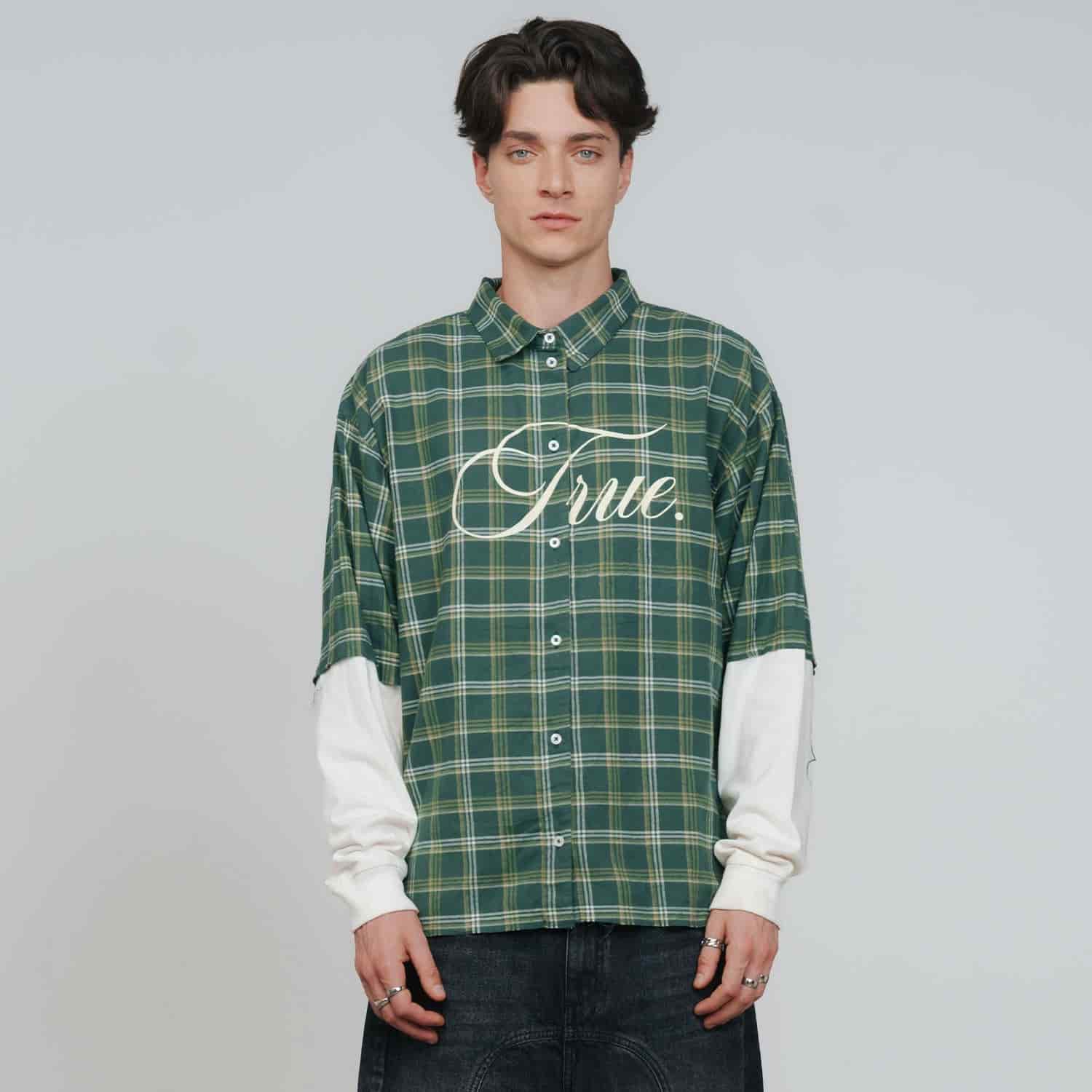 Layer Grind DS Shirt - Green - miniatura 3