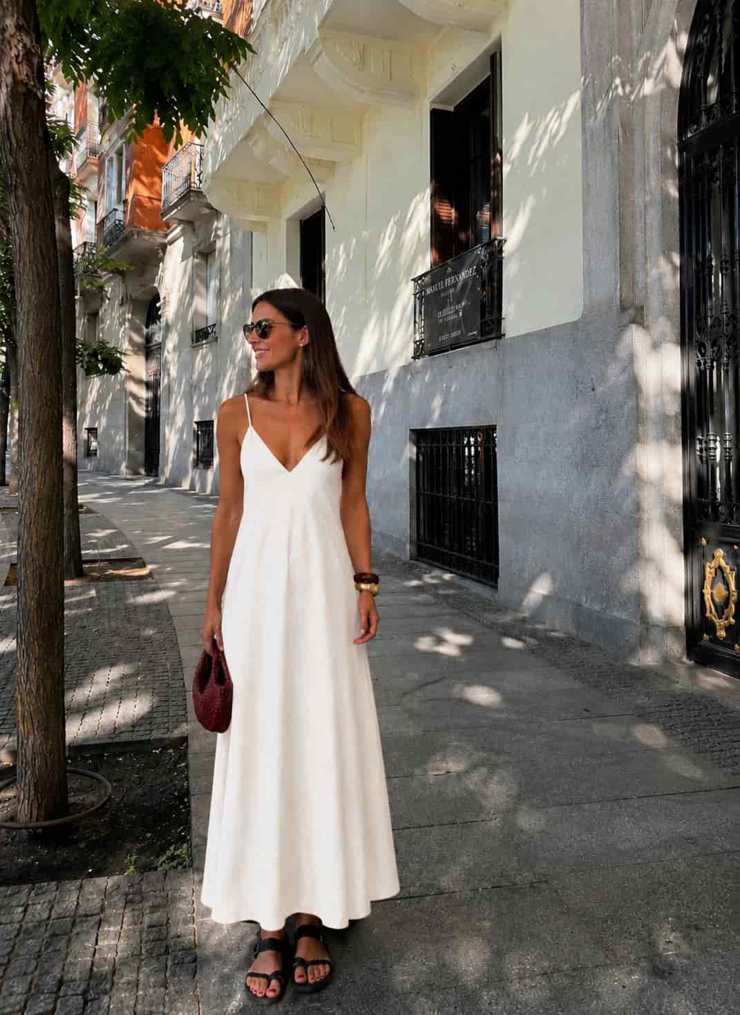 Éline Dress in White - miniatura 2