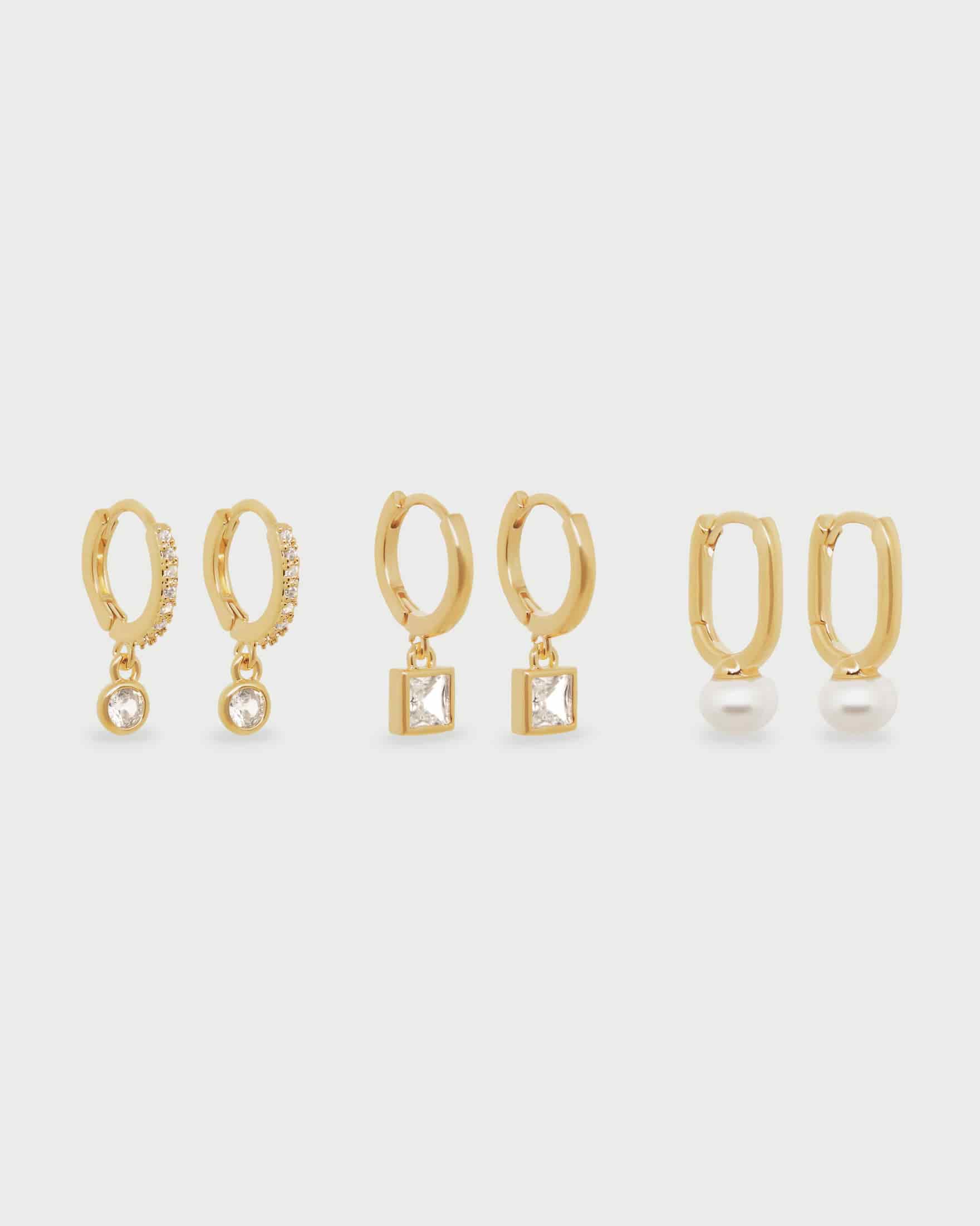 Set X3 Candongas Perla y Cristales - miniatura 3