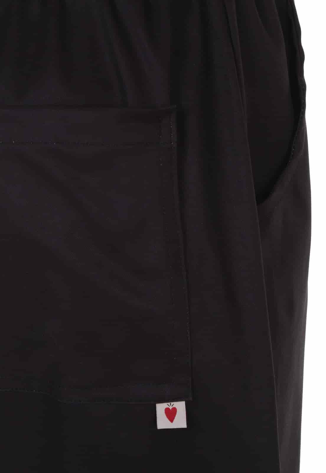 Black & Leopard Hem Pant - miniatura 9