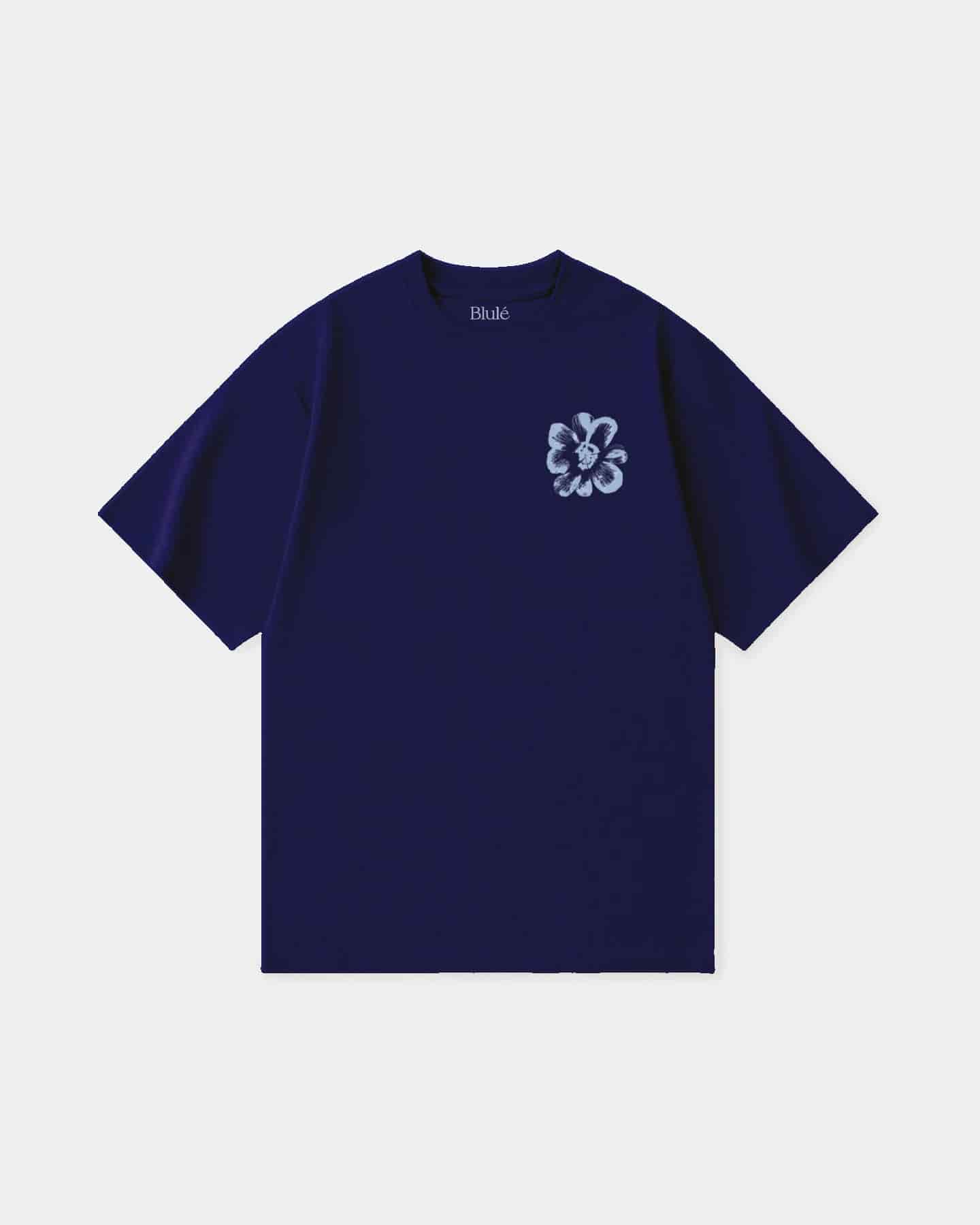 Oversized T Shirt Iridescence Sky Blue - miniatura 3