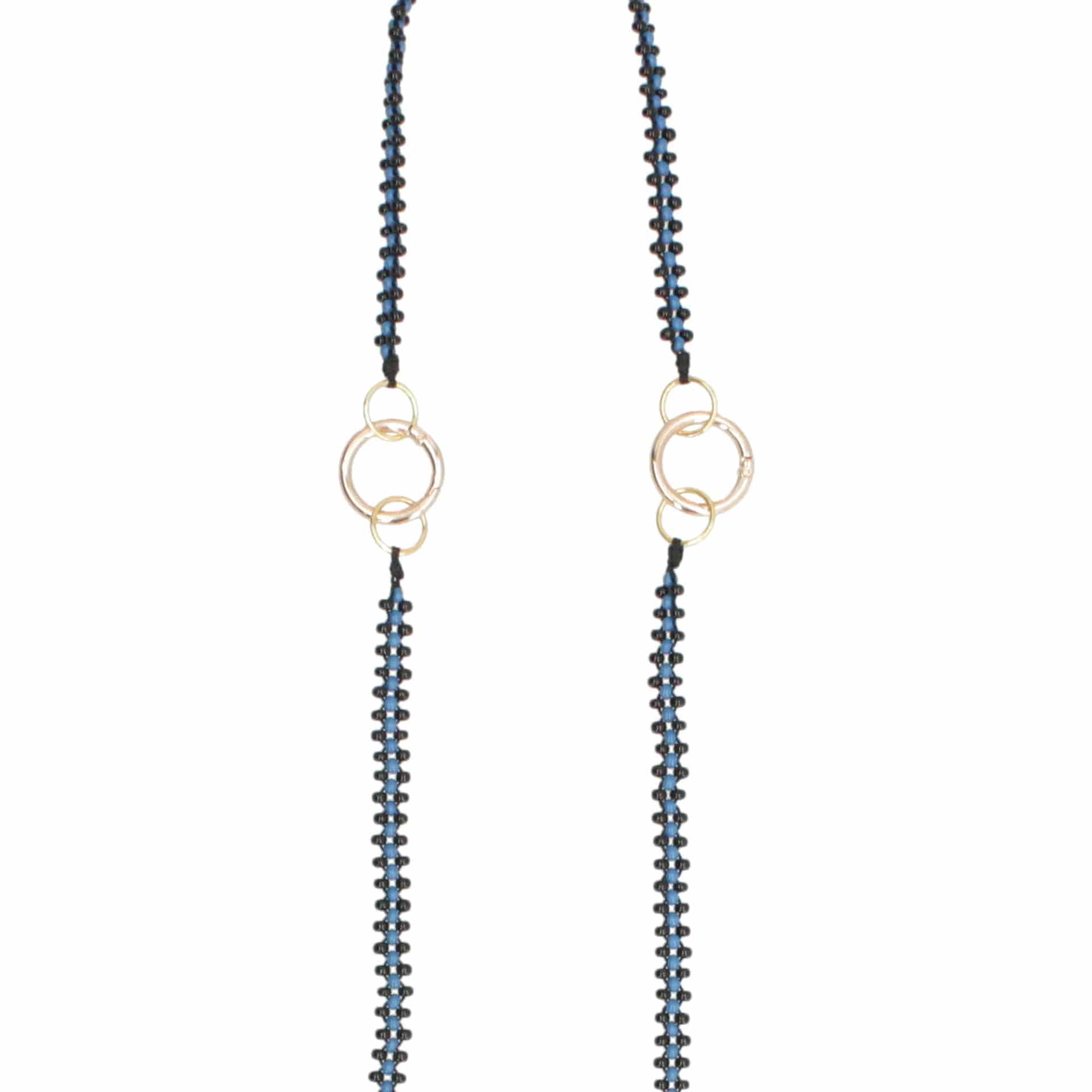 Strap Viajero En Chaquiron - Luna Oscura - miniatura 2