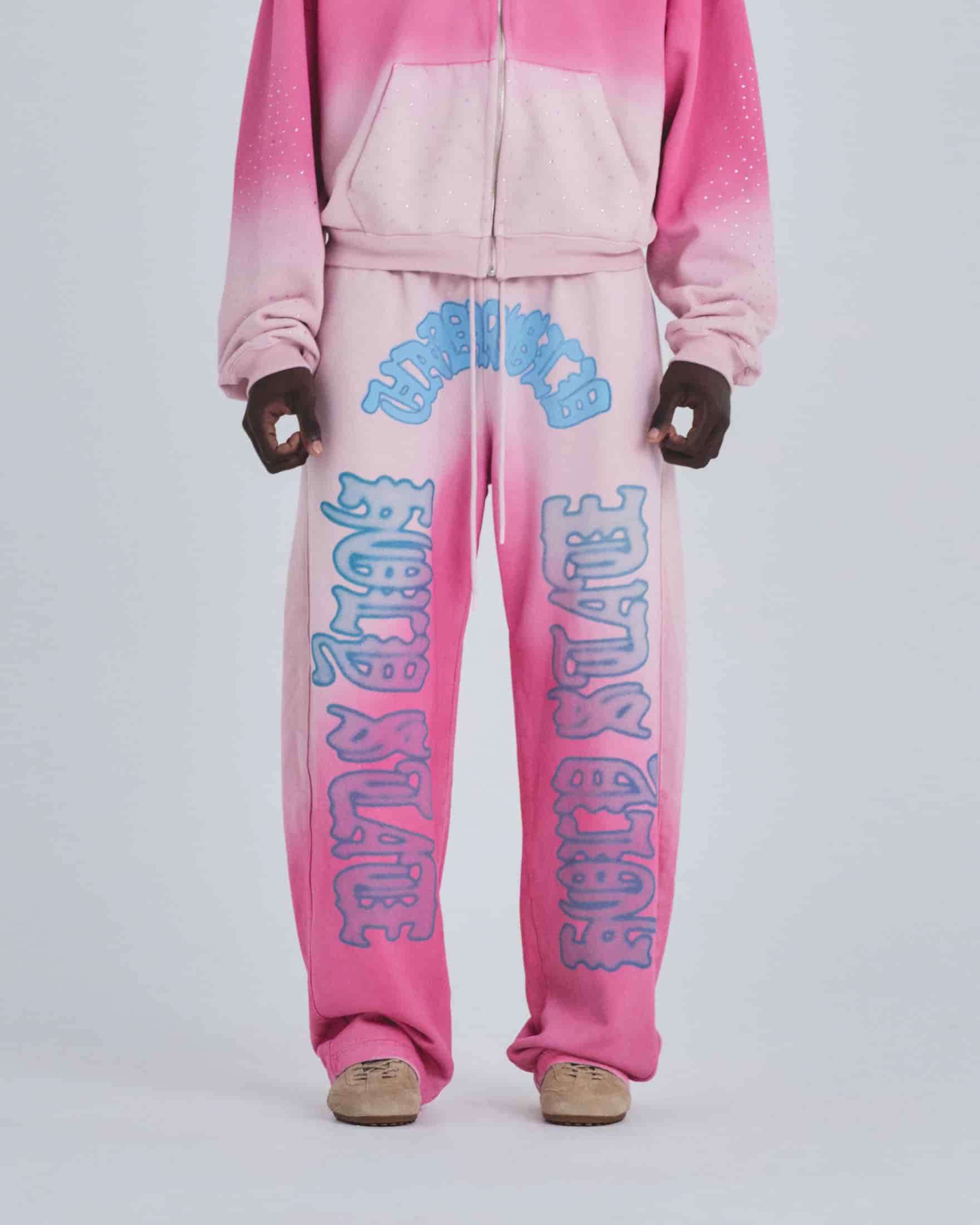 Holy State UNDRGLD Barrel Sweatpant Faded Pink - miniatura 2
