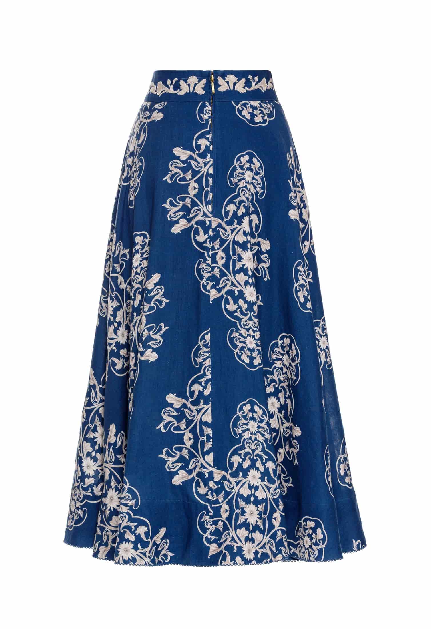Bergamota Ribbons Maxi Skirt - miniatura 6