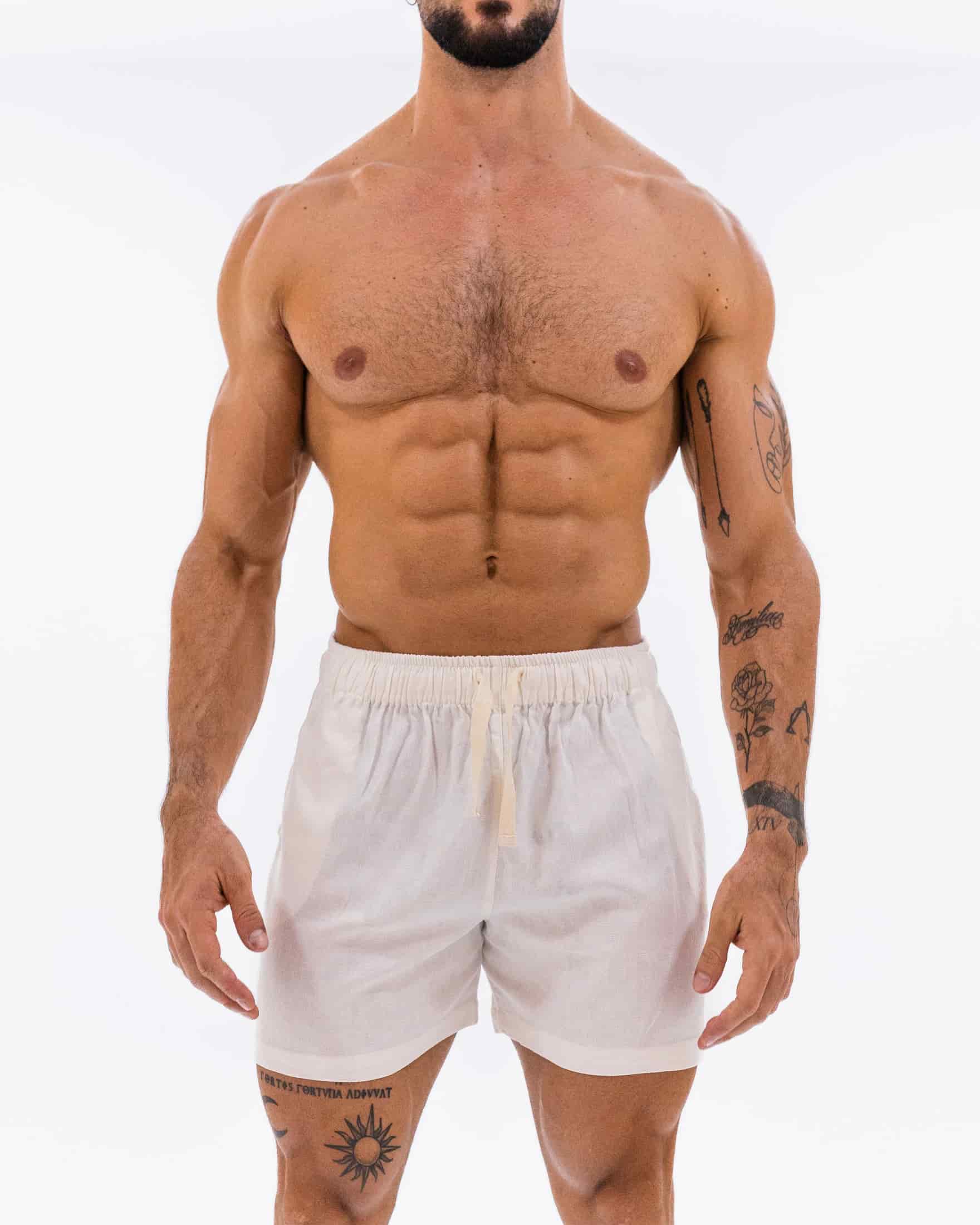 Short Lino Marfil - miniatura 1
