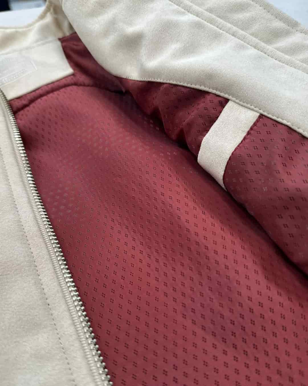 Chaqueta Cambridge Gamuza Marfil Mujer - miniatura 6