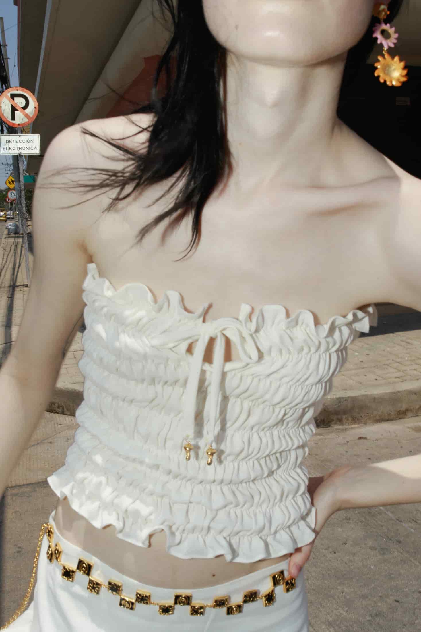 GARDEN TOP (IVORY) - miniatura 1