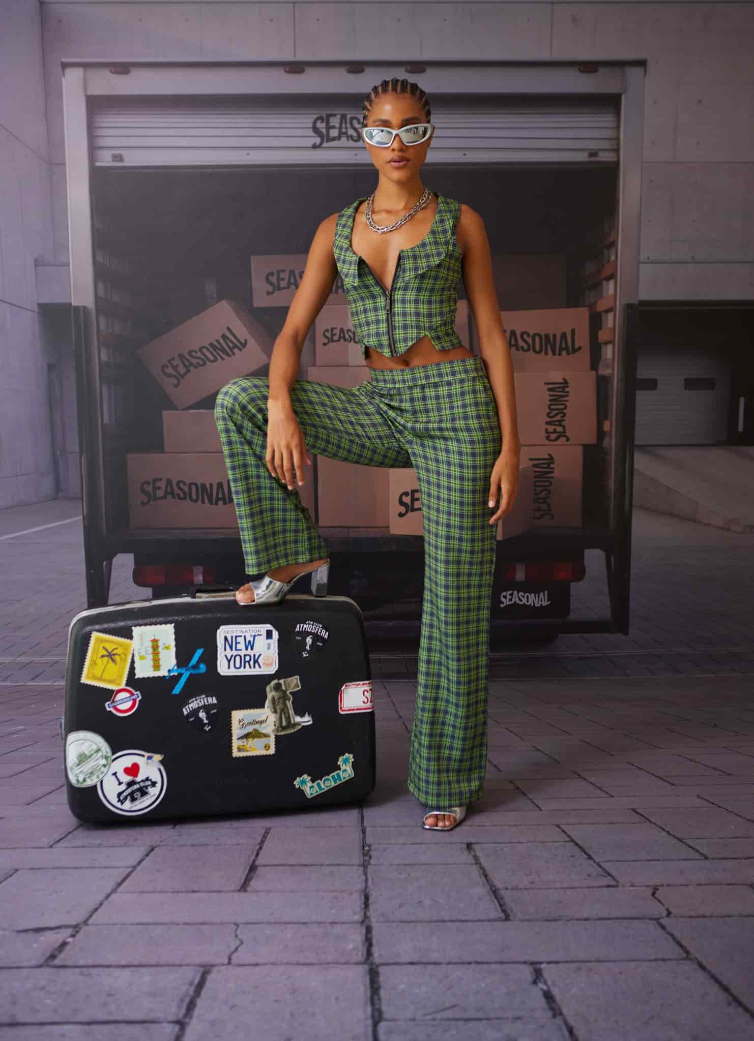 CONTOUR GRID PANTS - miniatura 1