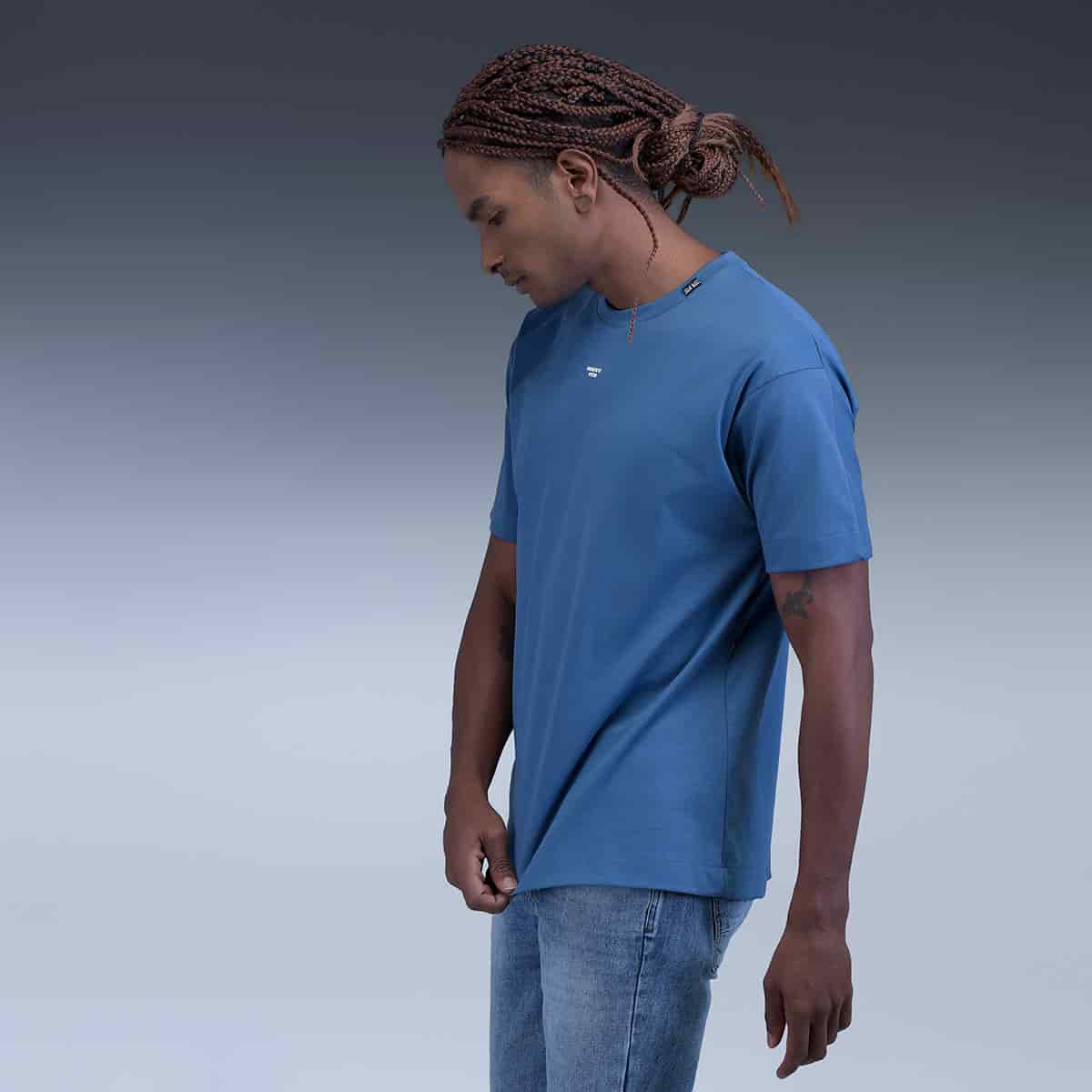 Camiseta Regular Azul - miniatura 3