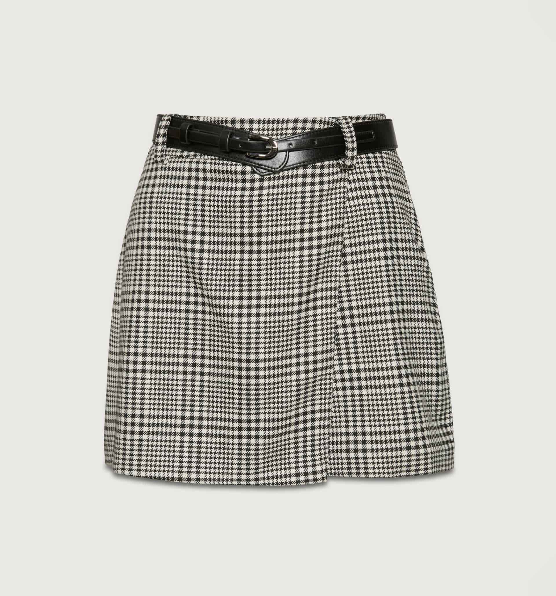 Falda short con correa - miniatura 1