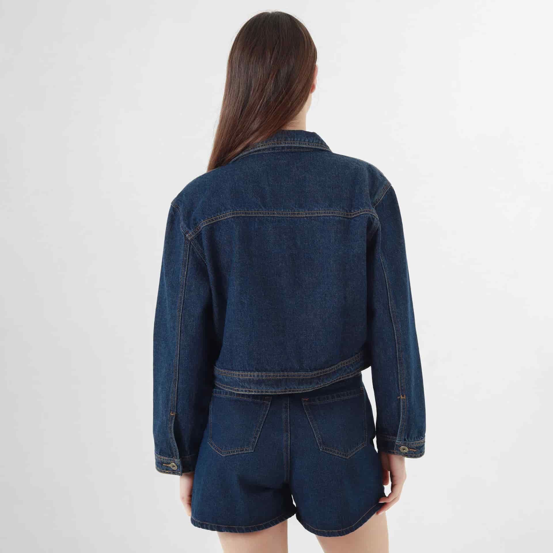Chaqueta Denim Con Detalle - miniatura 2
