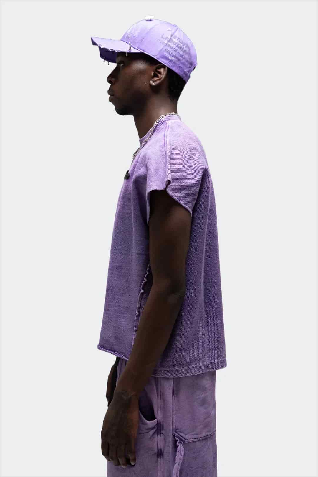 VENENO TANK TOP PURPLE WASH - miniatura 7