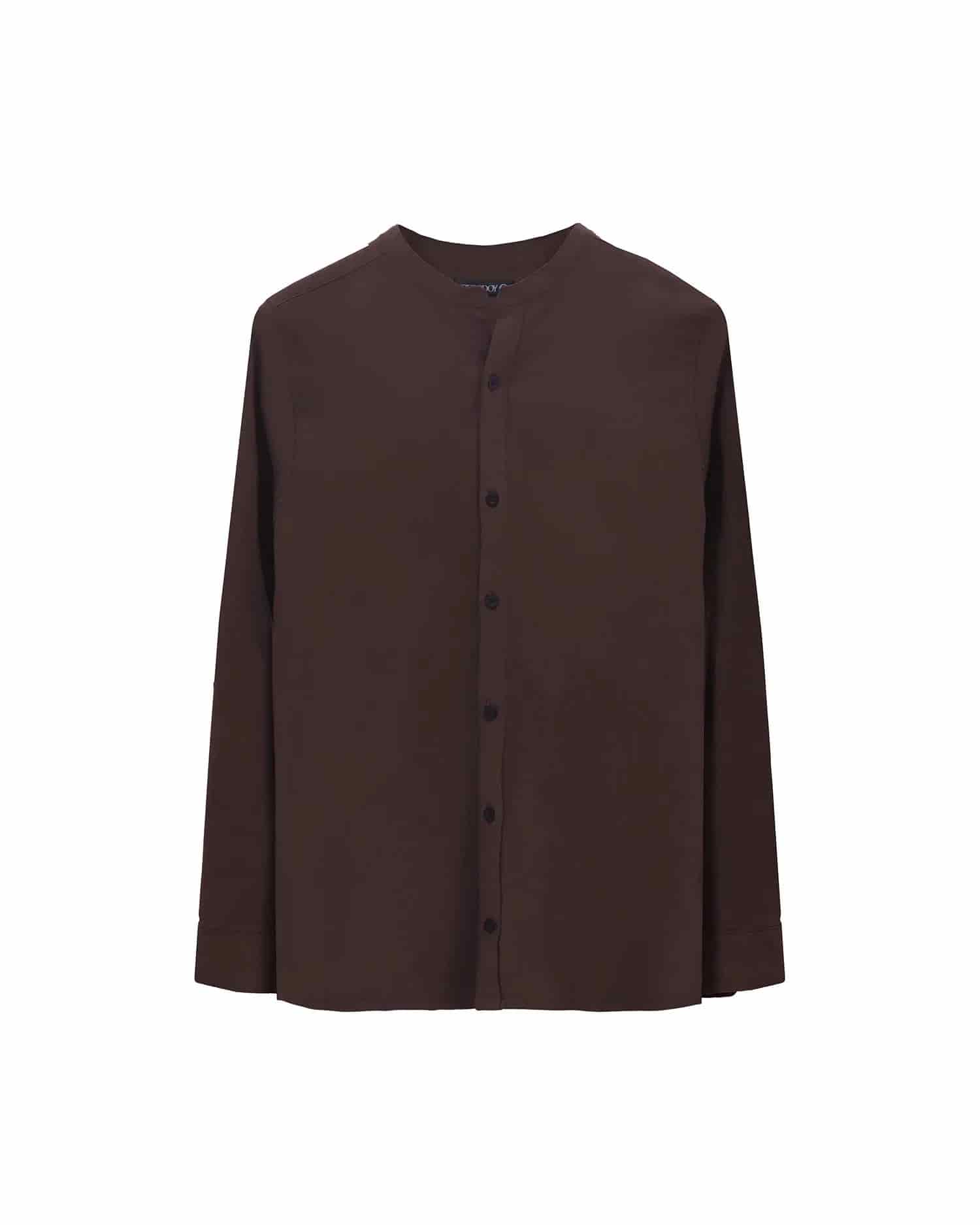Camisa Oxford Marrón - miniatura 1