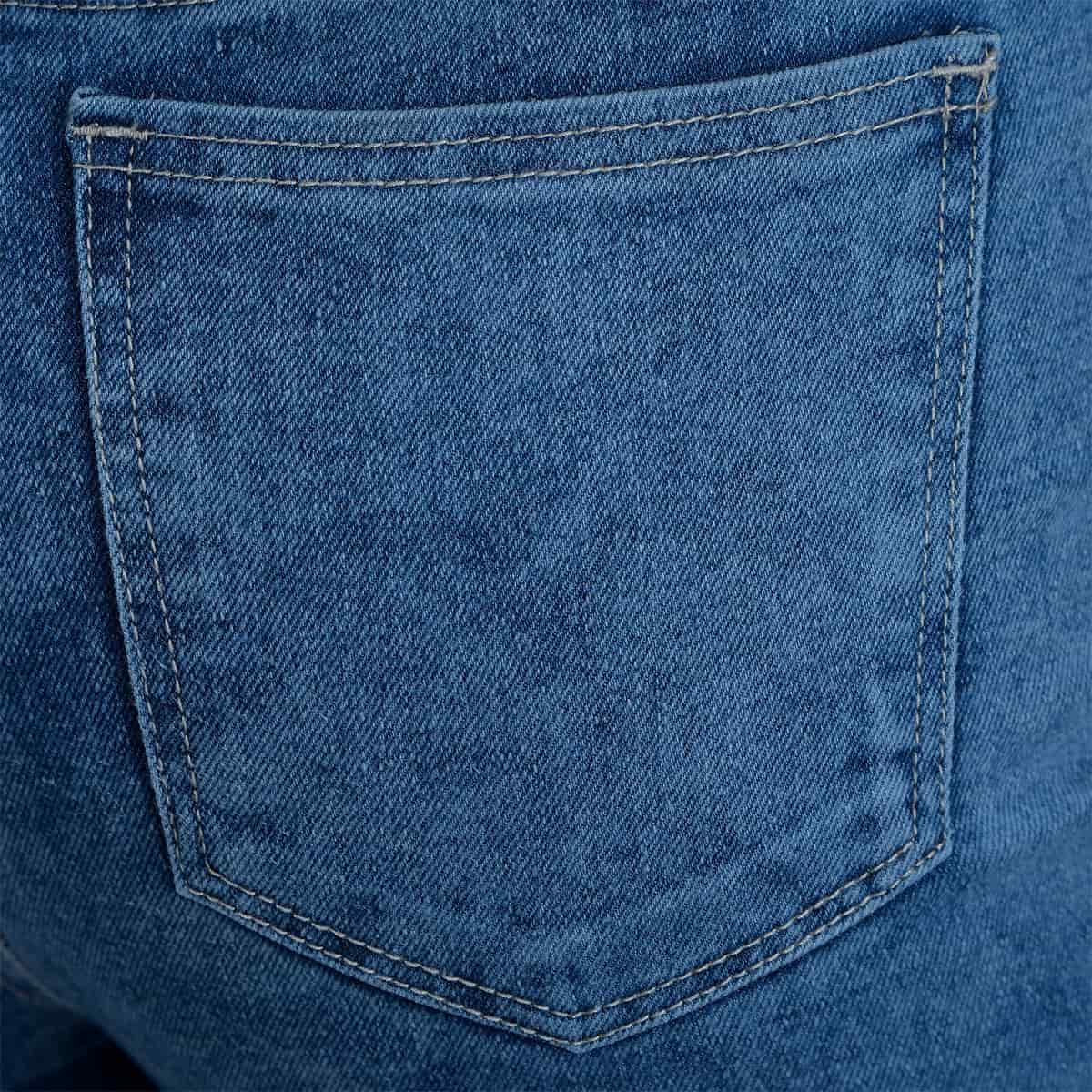Jeans Cargo Azul Mujer - miniatura 10