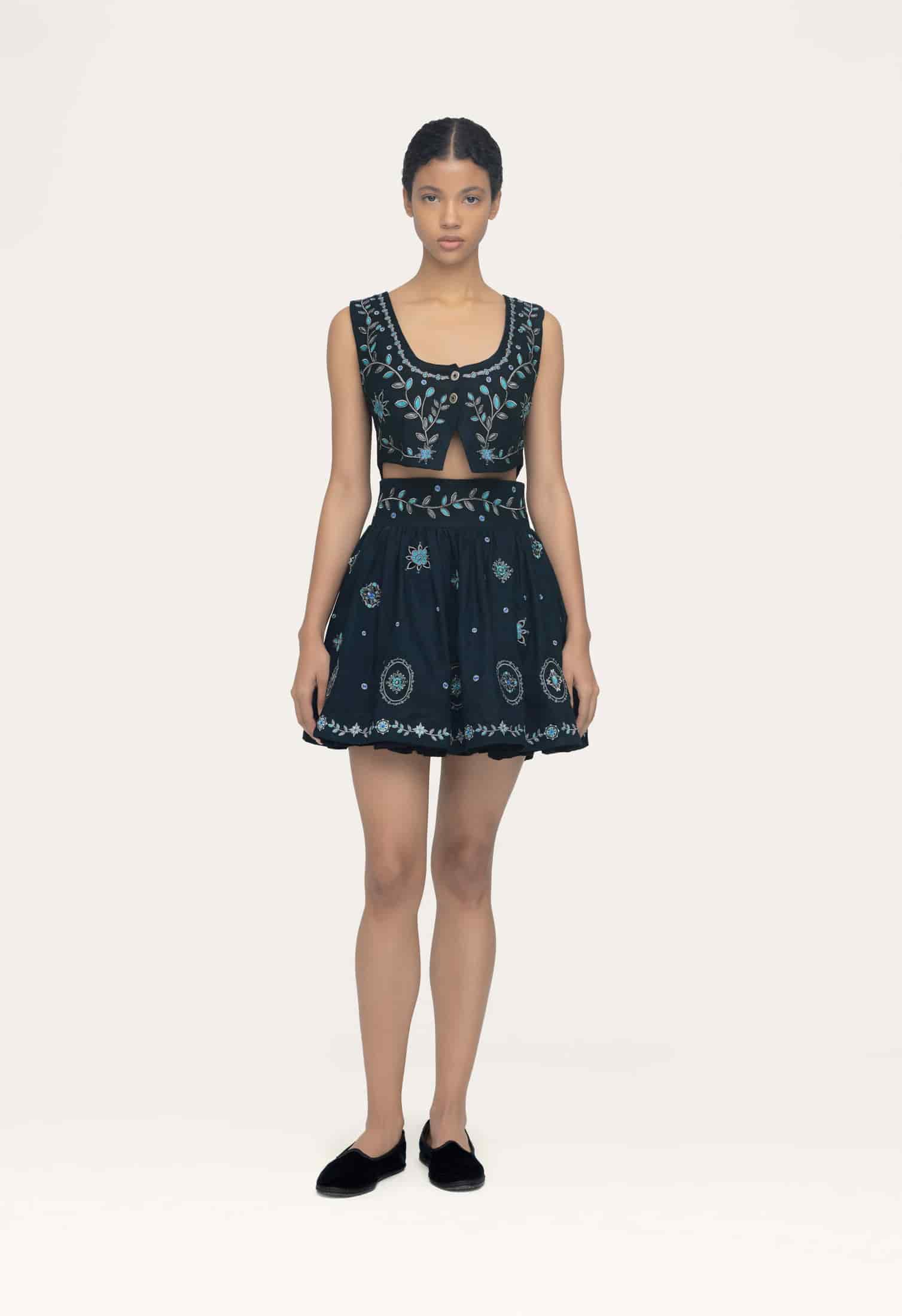 Nori Relicario Mini Skirt - miniatura 1