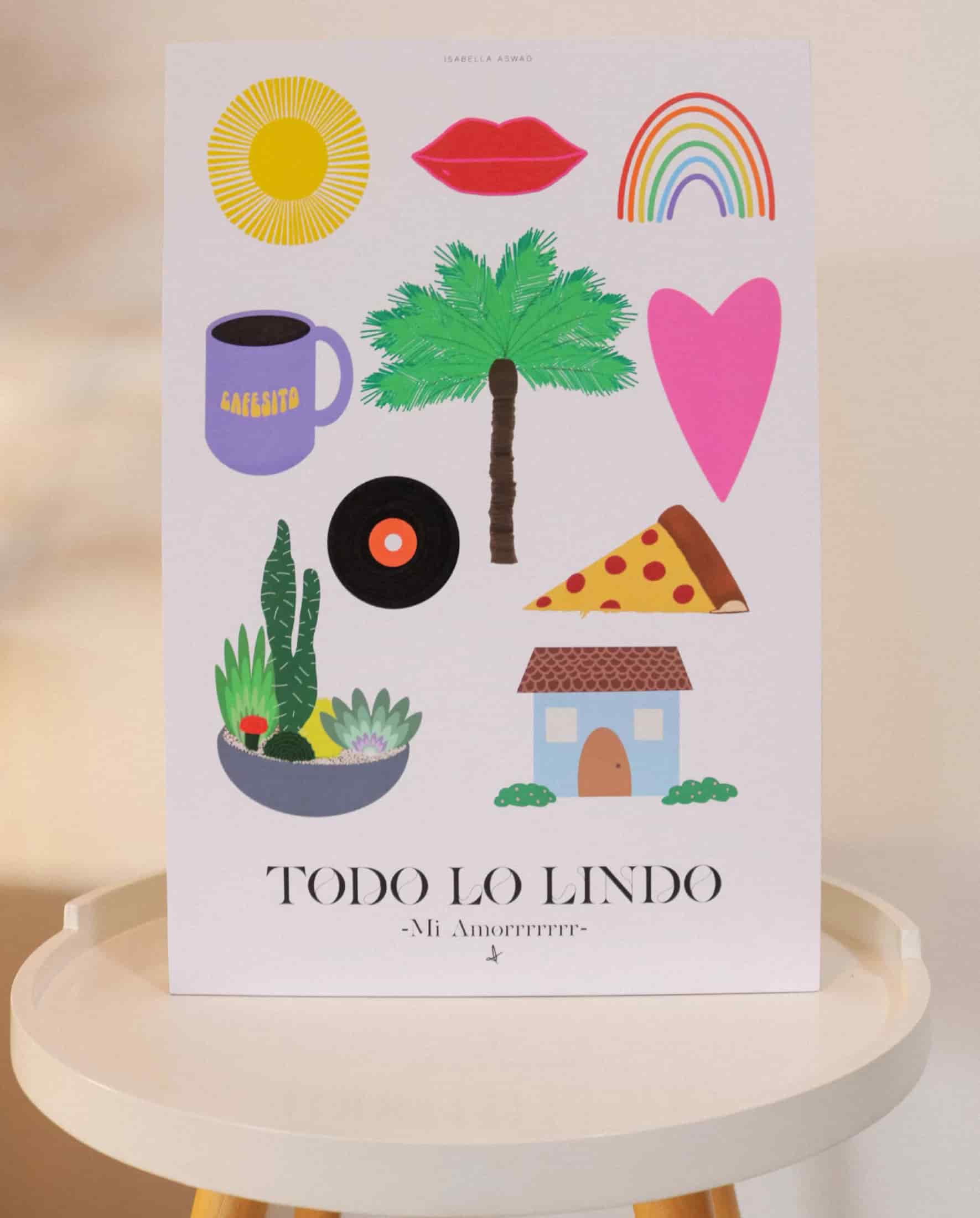 Poster "Todo lo lindo" - miniatura 3