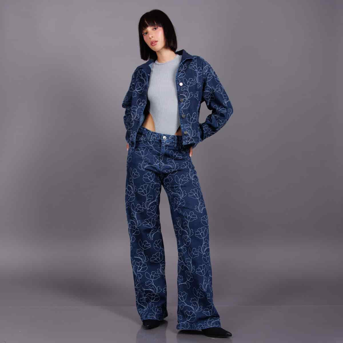 Jean Axspen Wide Leg  Ax-3068 - miniatura 1