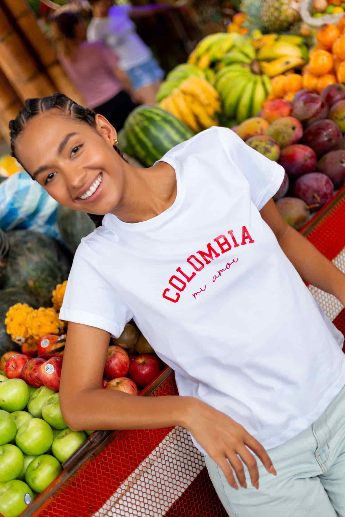 Pre- Order Colombia Mi Amor Oversized Tee Envio 10 de Junio - miniatura 2