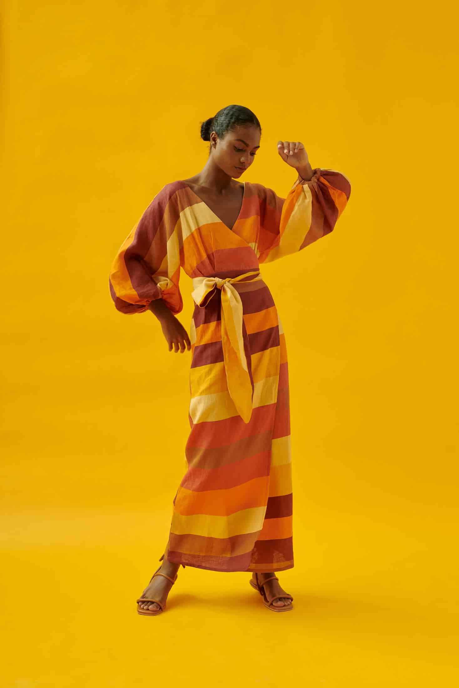 Vestido Lavanda - Fade Stripes - miniatura 6