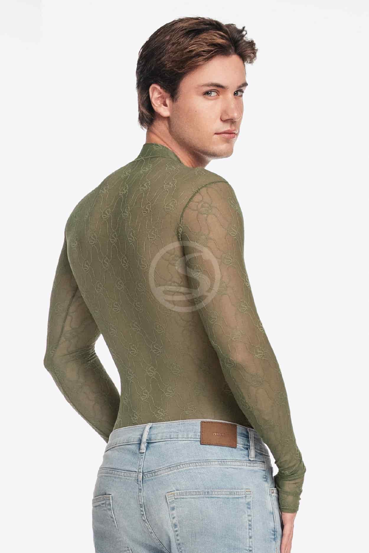 Mesh Linaje Verde Santísimas Men Ref. S-669 - miniatura 2