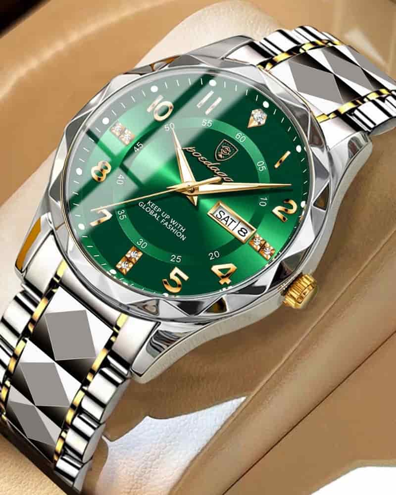 Classic Two-Tone Steel Watch - miniatura 4
