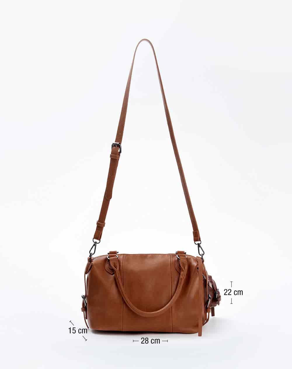 Bolso bowling + monedero café mujer - miniatura 7