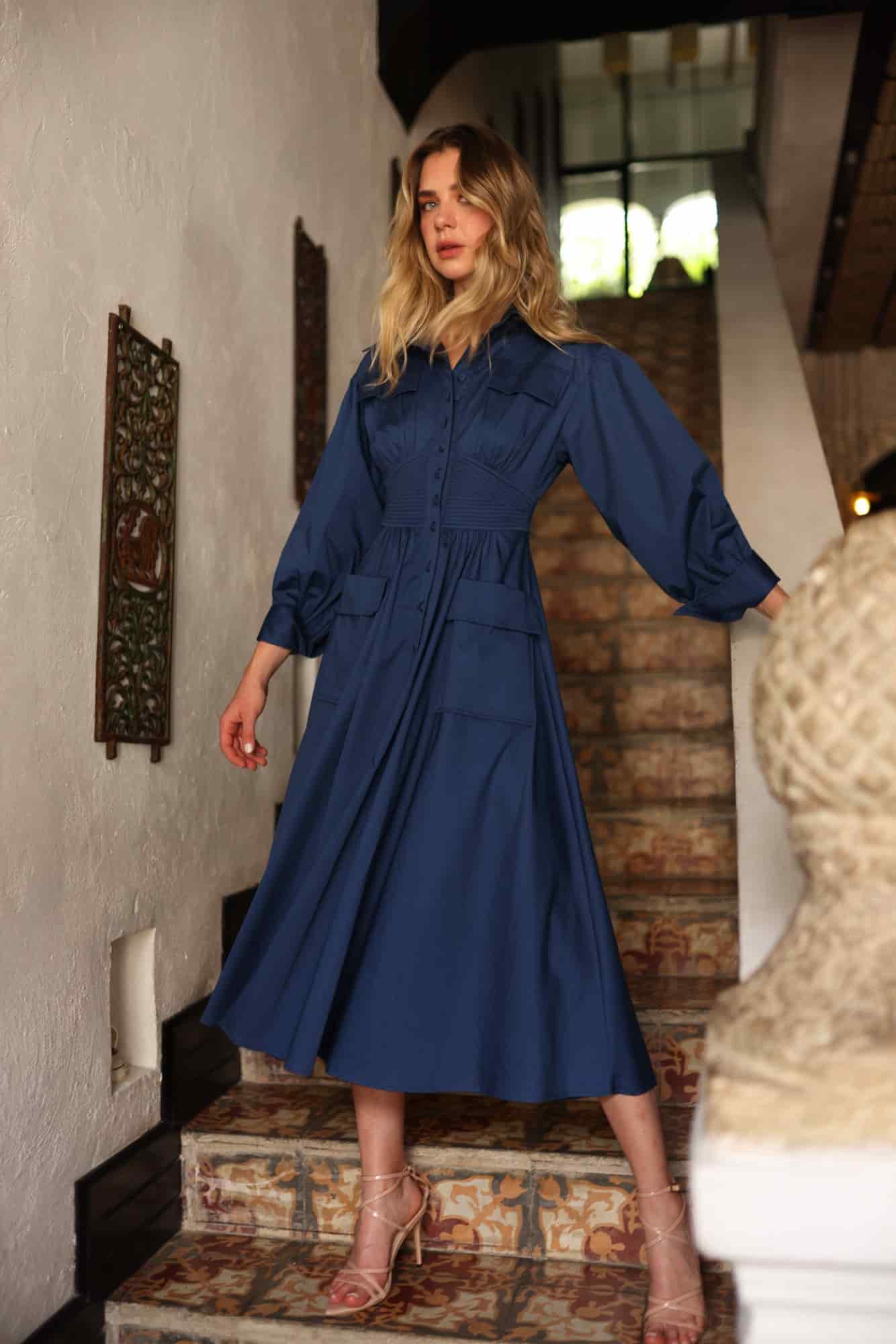Reina Elizabeth Midi dress - miniatura 1