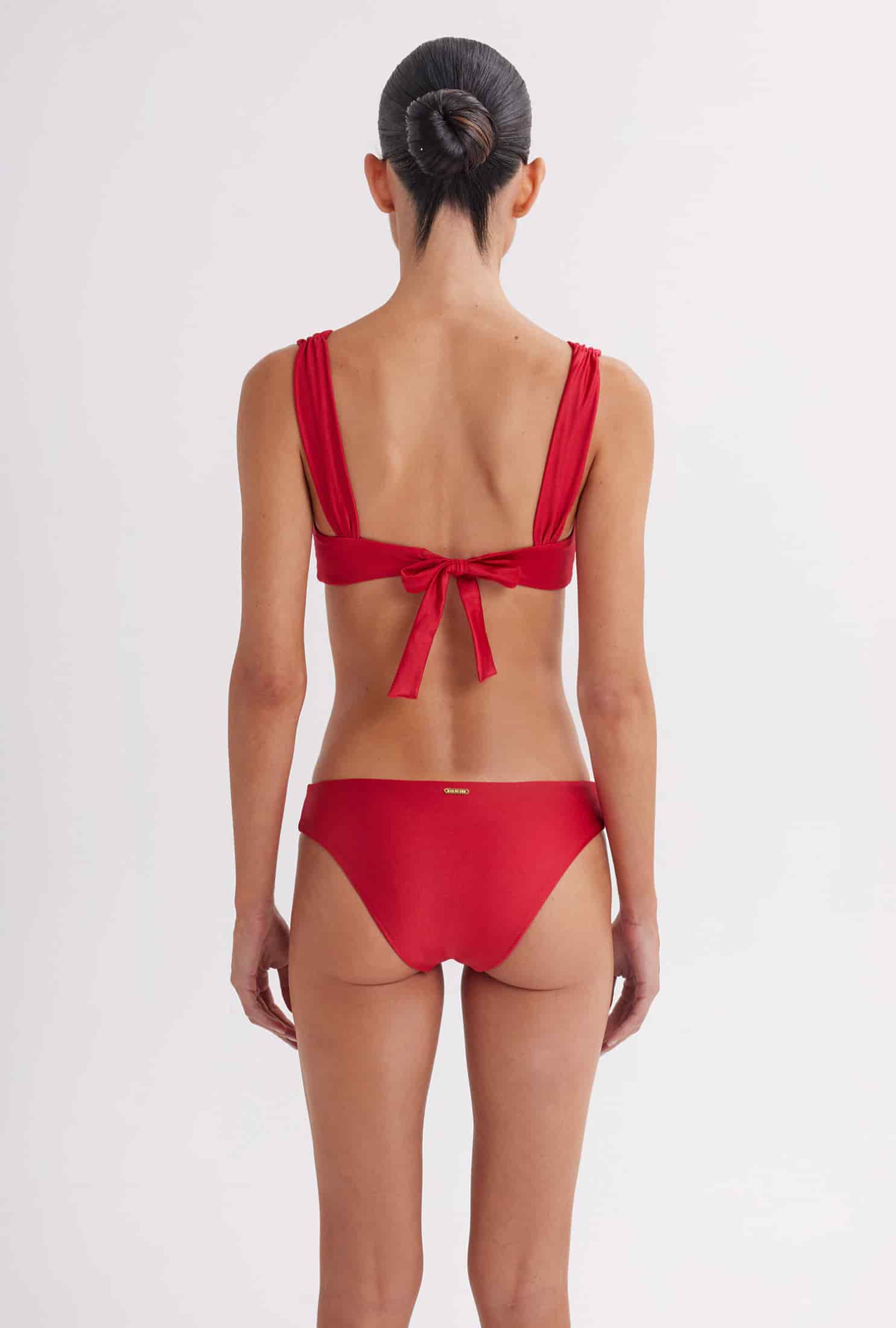 Top de Bikini Dalia Escarlata - miniatura 3