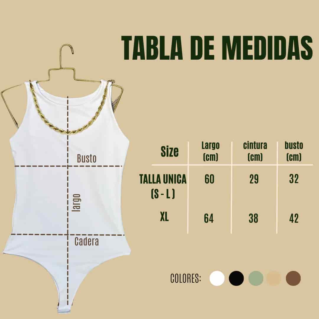 BODY MANGA CORTA XL - miniatura 3