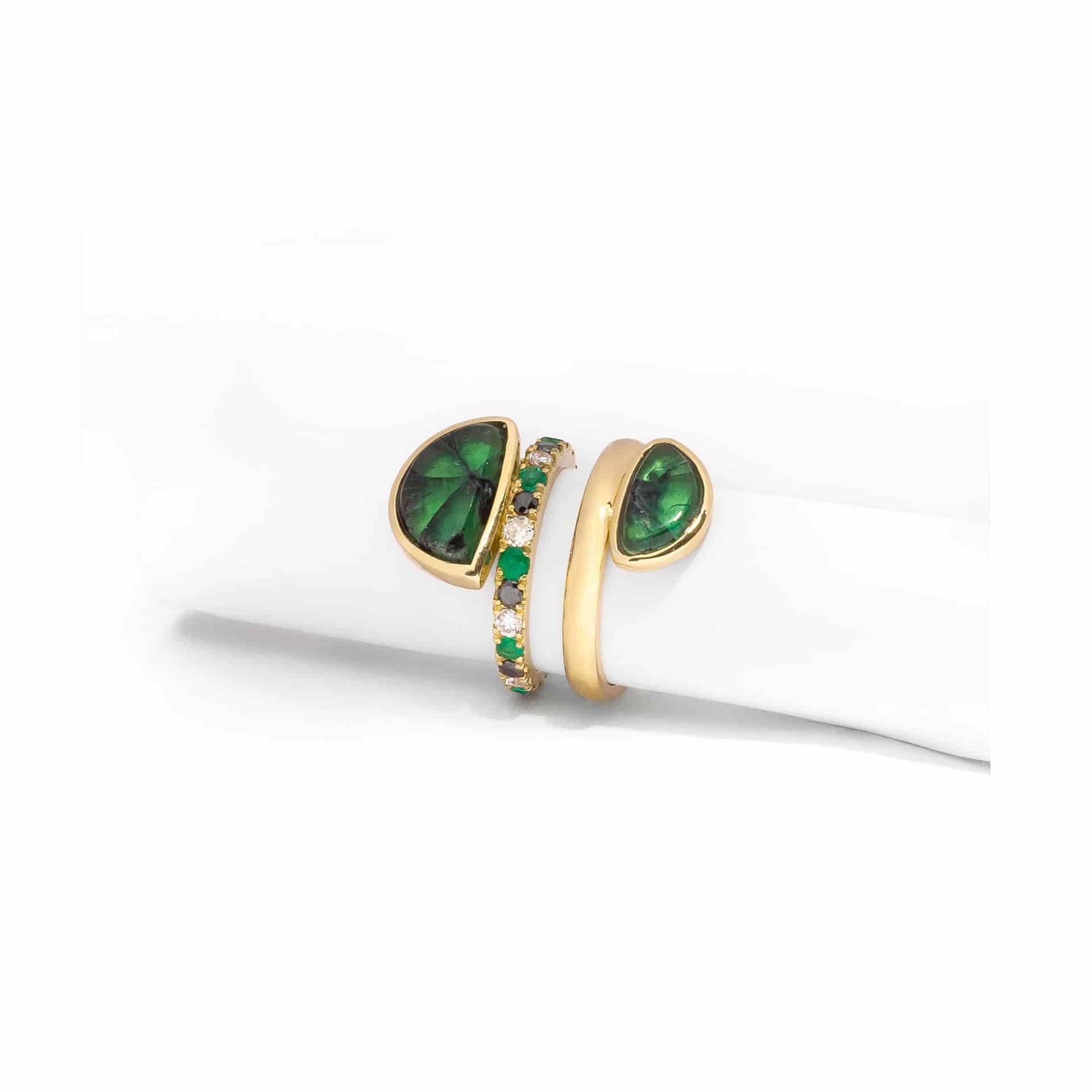 Anillo Trapiche - Piedras - miniatura 4