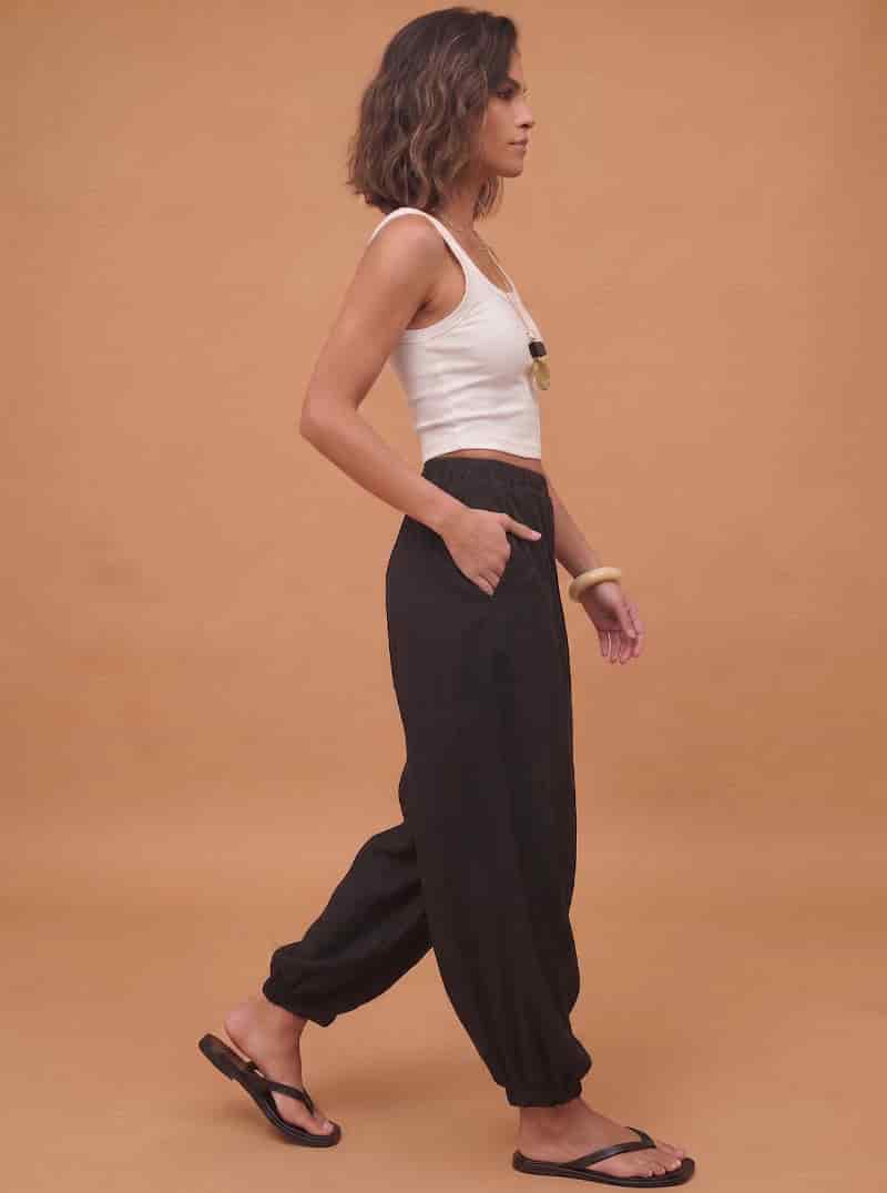 PANTALÓN ALADÍN NEGRO - miniatura 2