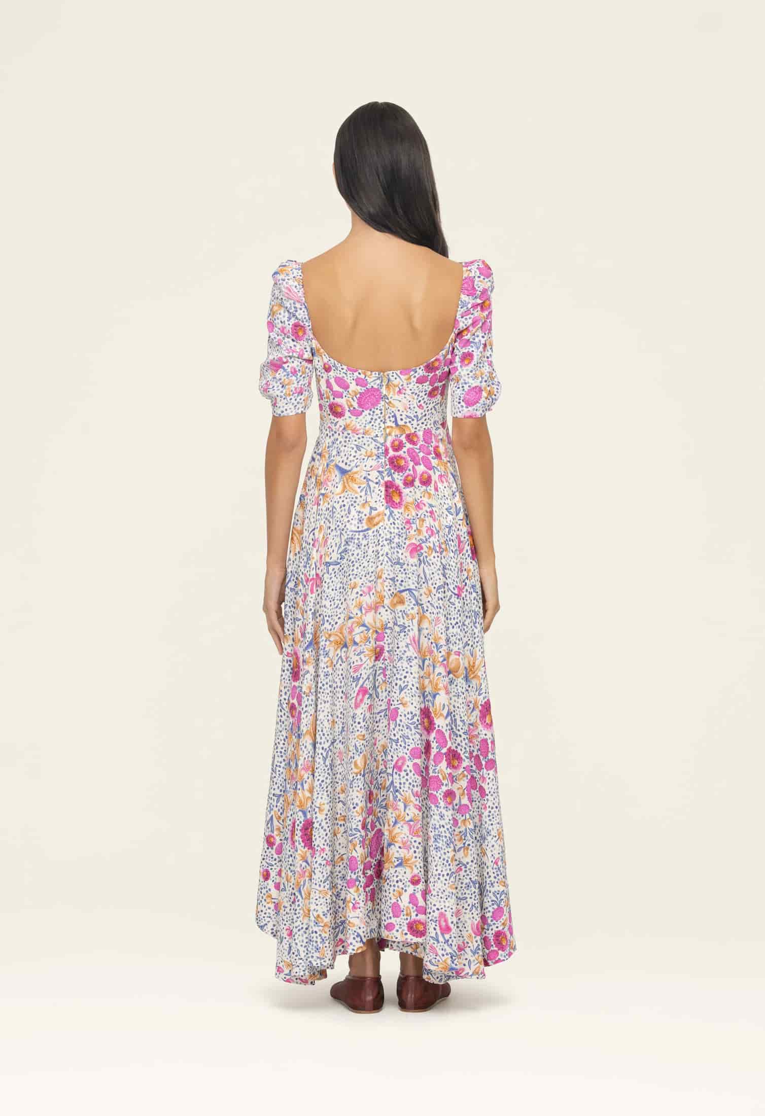 Etereo Capullo Midi Dress - miniatura 4