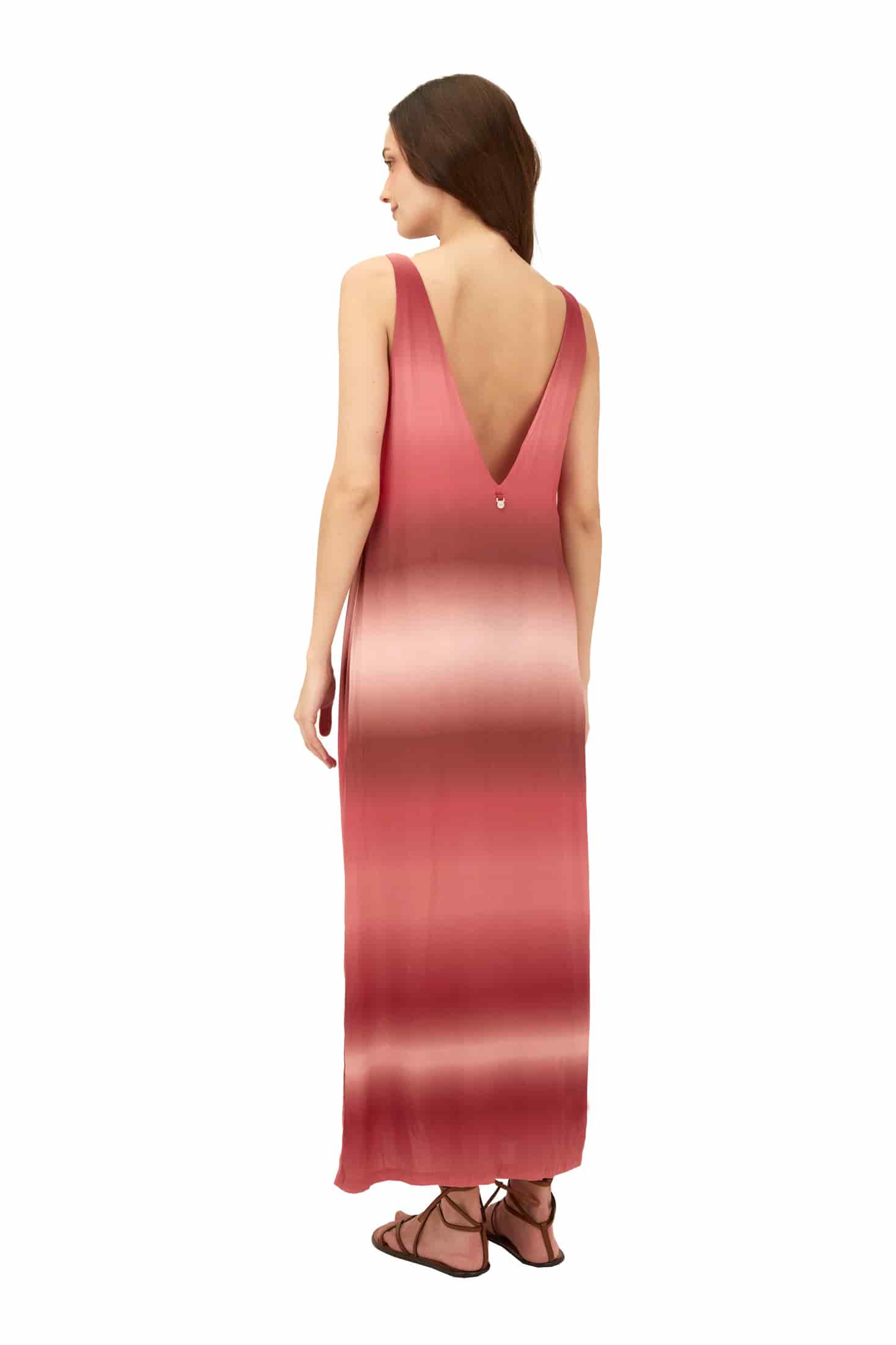 Tiedye Ilusión Slit Front Dress - miniatura 2