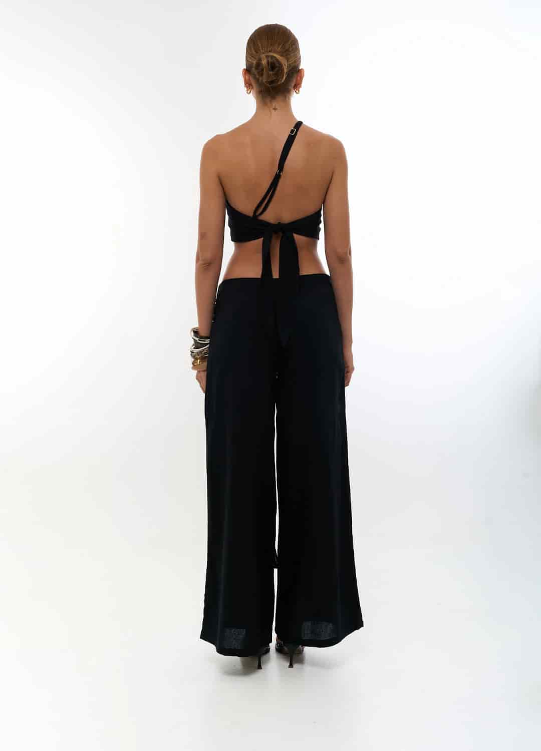 Pantalon Kiss Goodbye Negro - miniatura 2