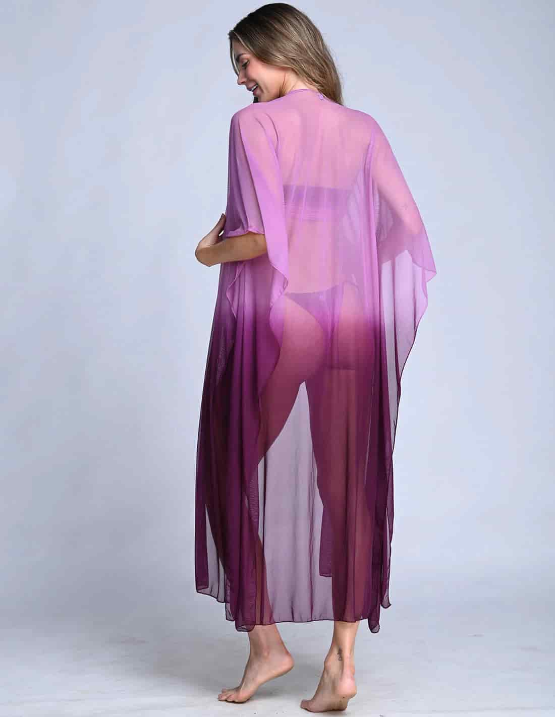 Outfit: Top Mountain, Panty Orbit & Kimono Fly Faded Violet - miniatura 2