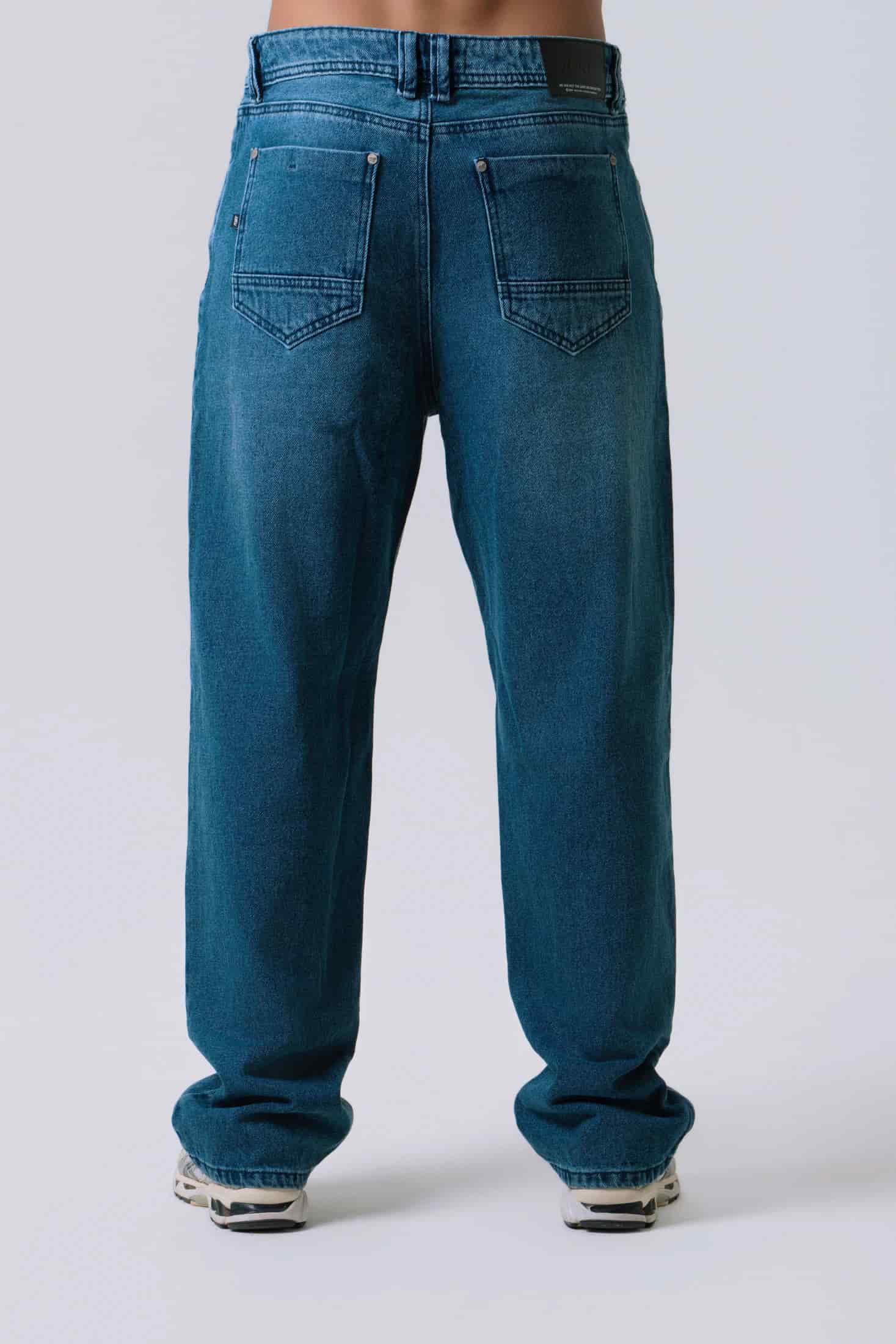 JEAN 5 BOLSILLOS COLOR AZUL OSCURO - miniatura 3