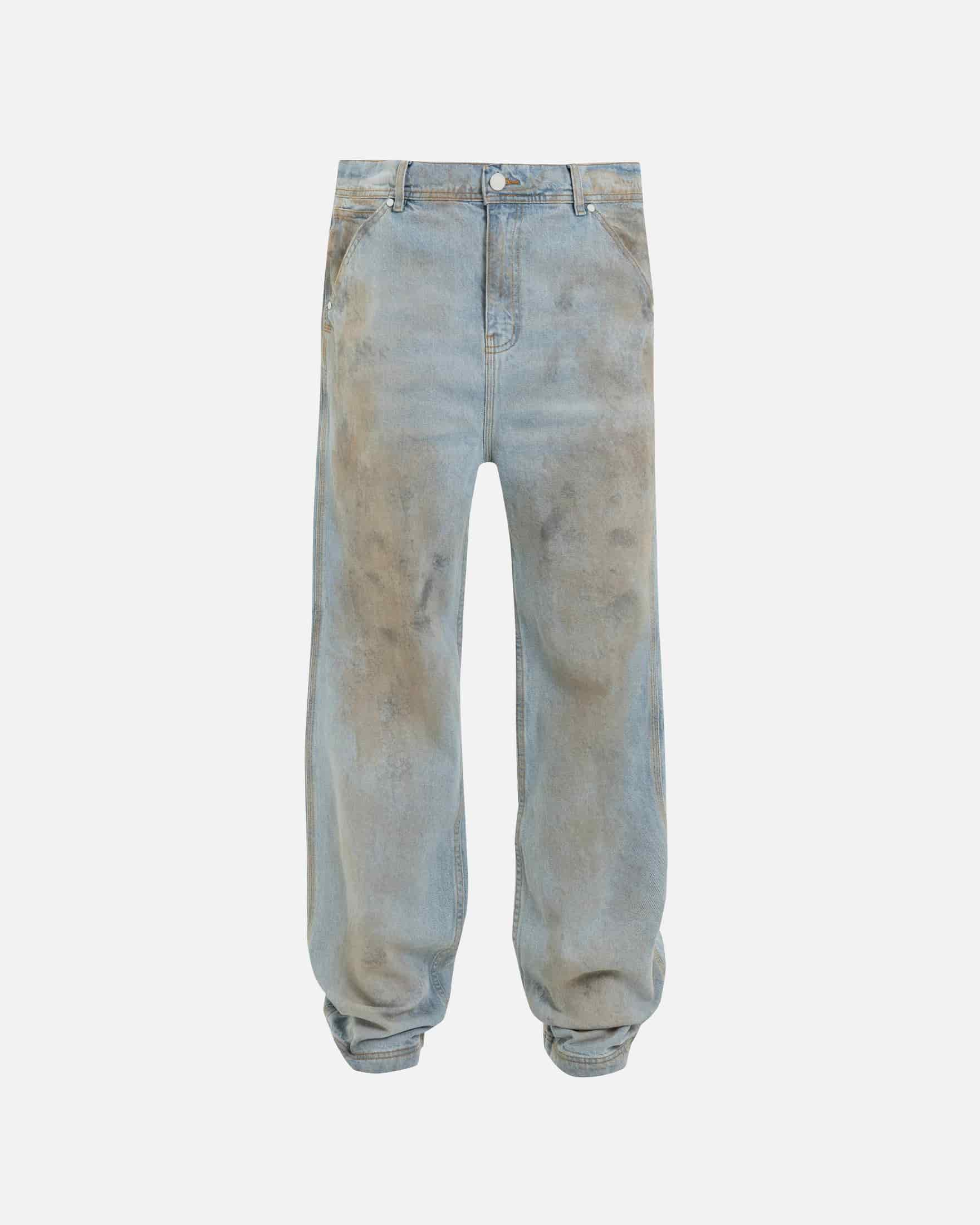 Echoes U Star Wide Jeans Washed Blue - miniatura 1