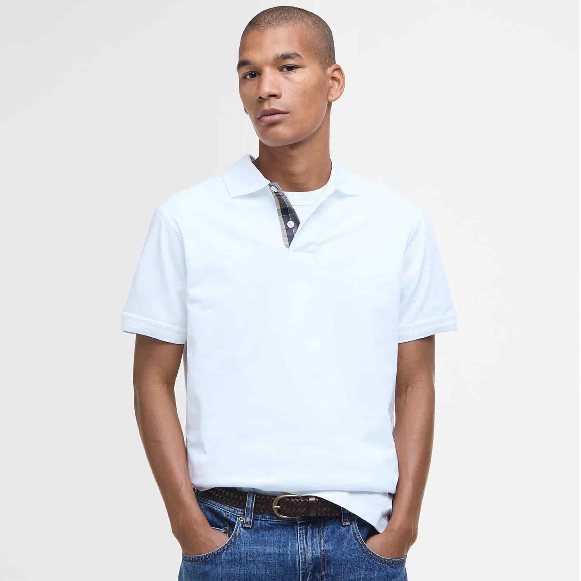 Premium Tartan Pique Polo Shirt - miniatura 2