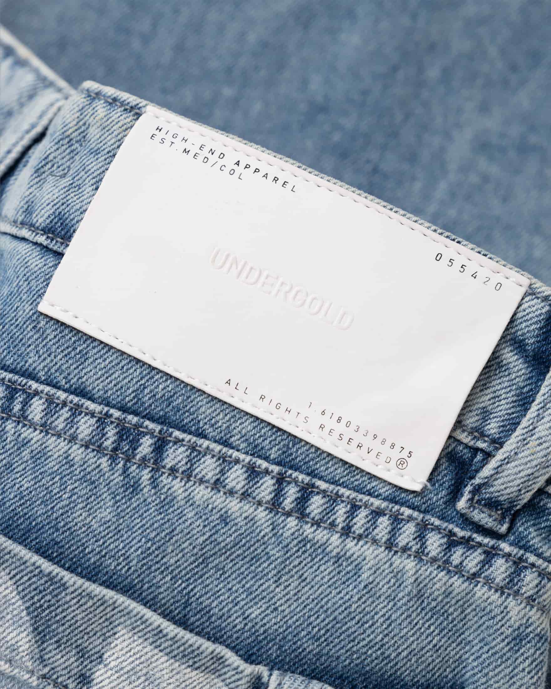 W Basics UNGD Wide Jean Washed Blue - miniatura 6