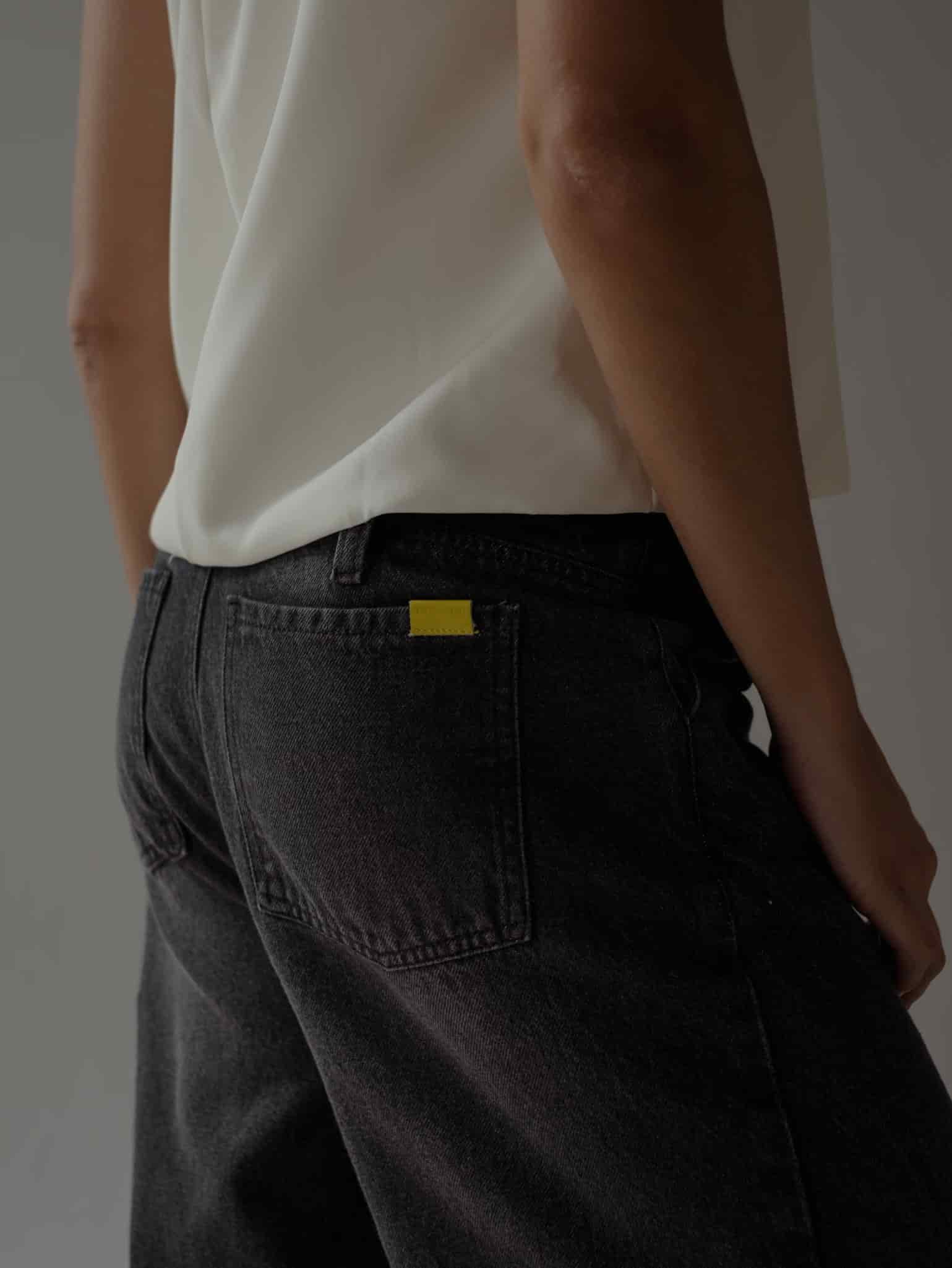 SARTORIAL BARREL JEAN - BLACK PEPPER - miniatura 8