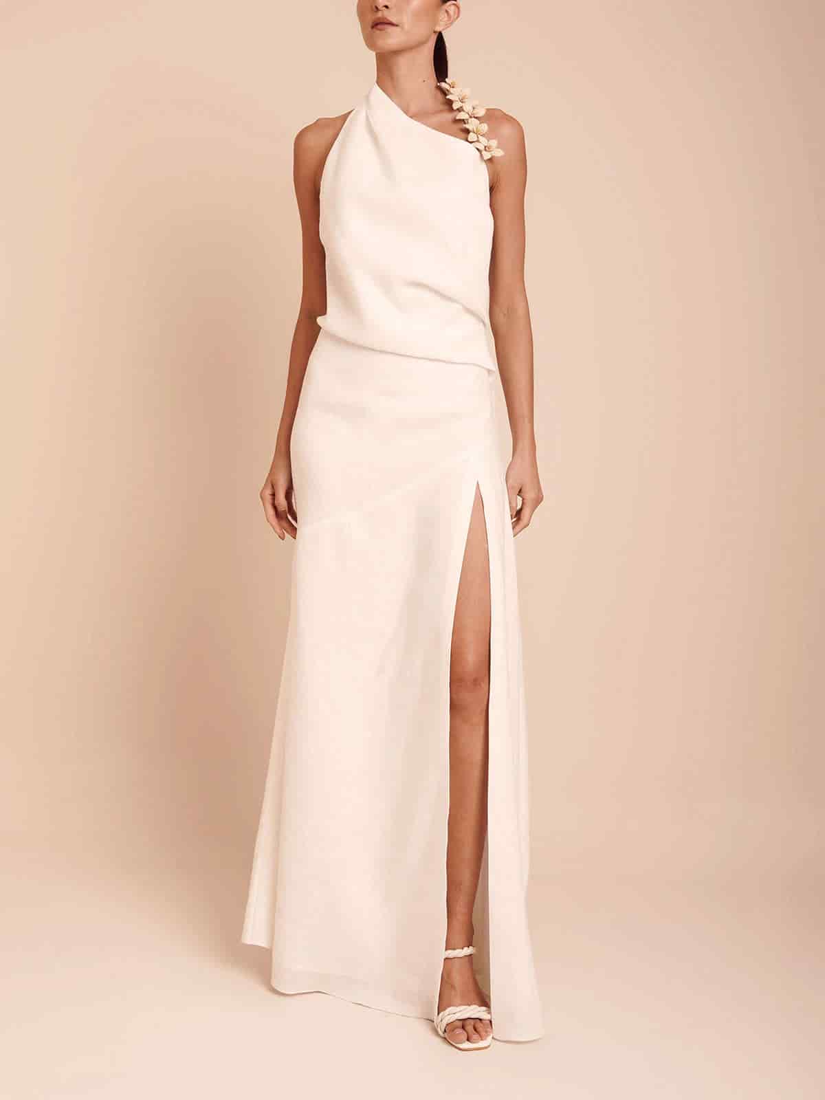 PIA DRESS IVORY - miniatura 2
