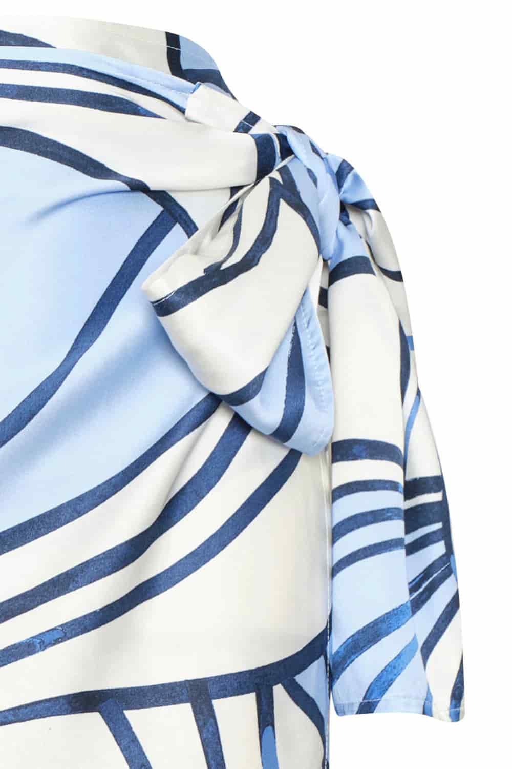 Falda samoa ivory navy - miniatura 2